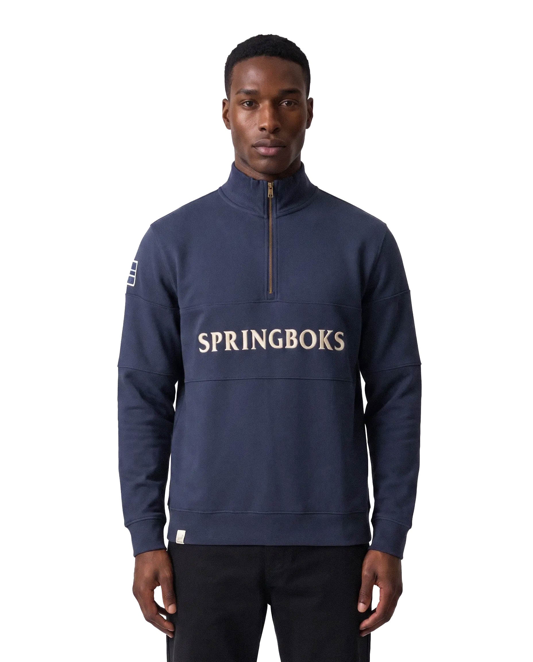 Springboks Cotton Sweatshirt Navy
