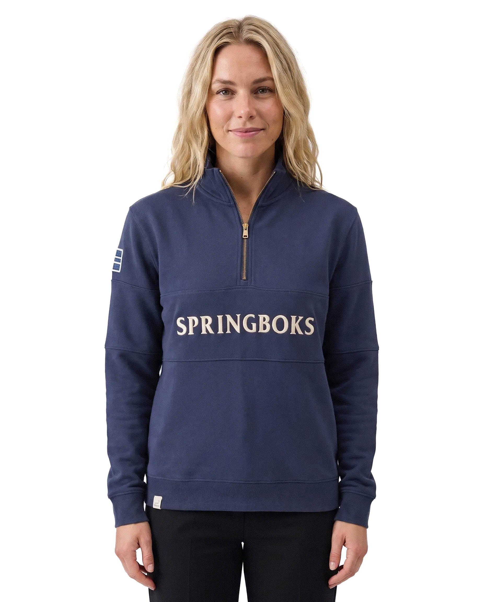 Springboks Cotton Sweatshirt Navy