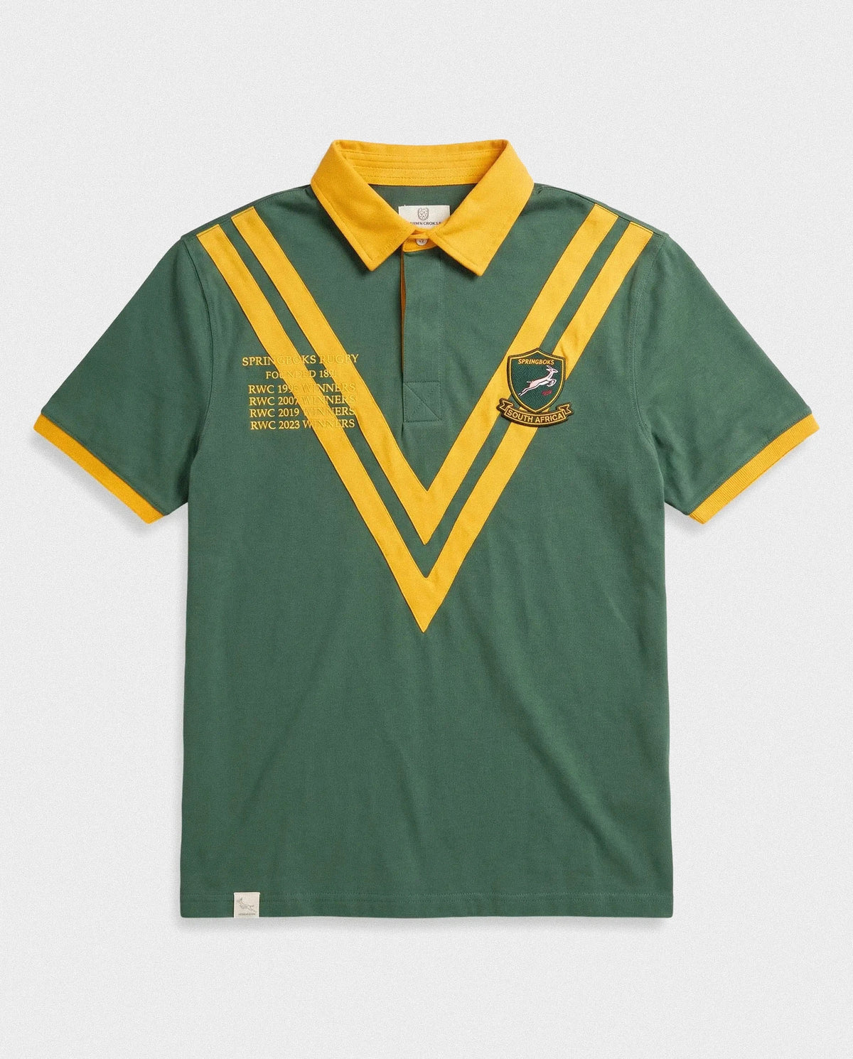 Springboks V Heritage SS Polo Green