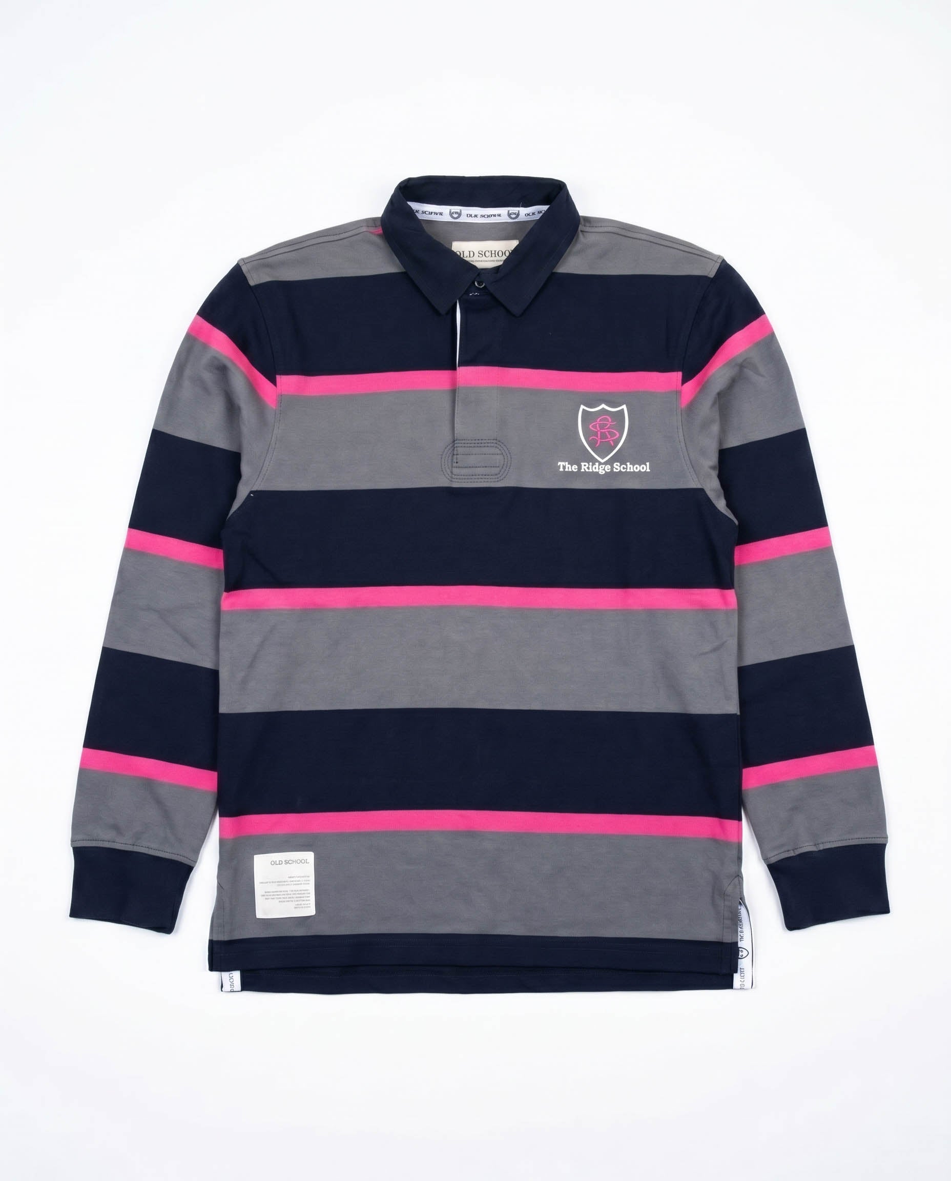 Schools The Ridge YD LS Rugby Jersey - Navy