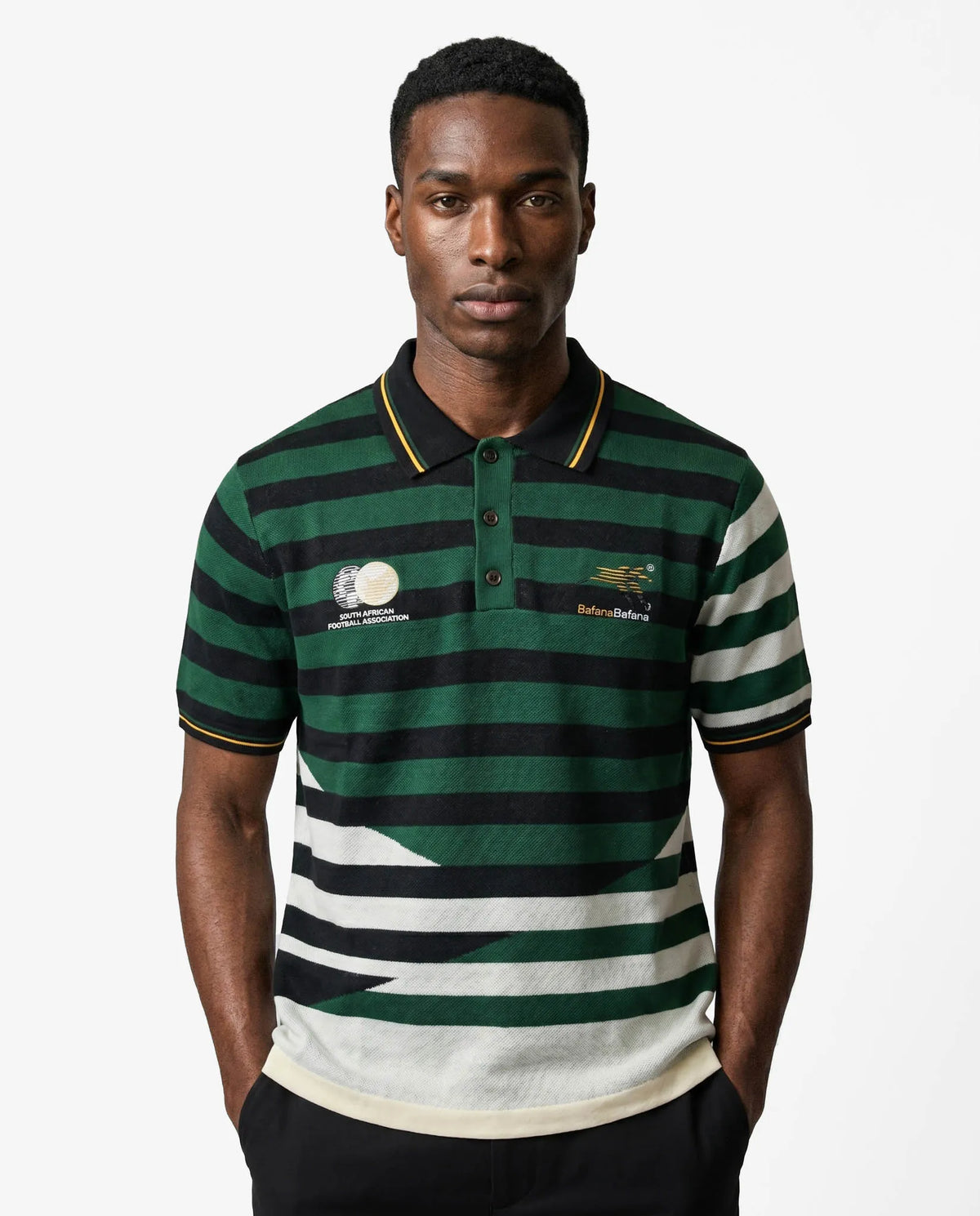 Bafana Bafana 96 Heritage Short Sleeve Knit Green