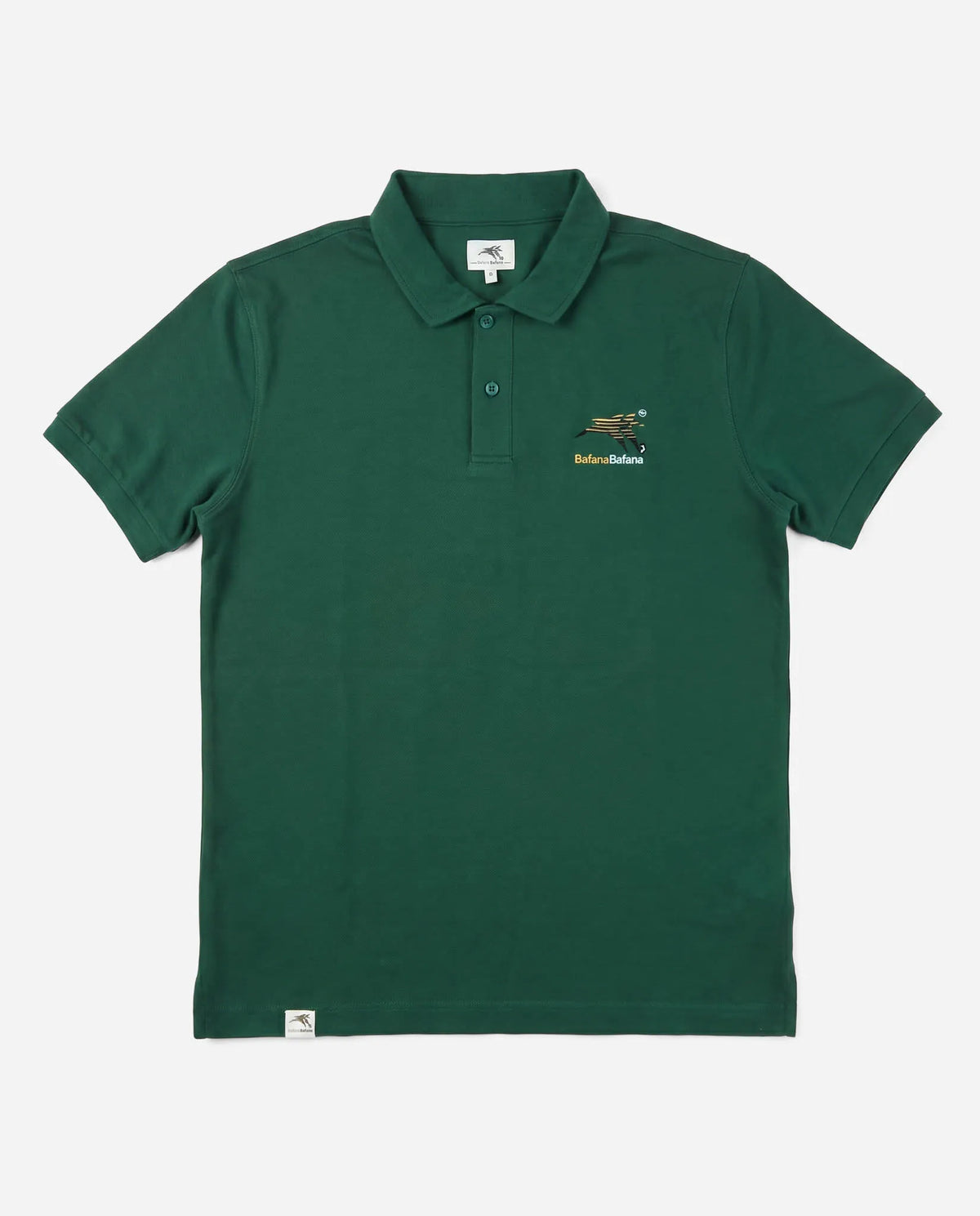 Bafana Bafana Classic Pique SS Polo Green