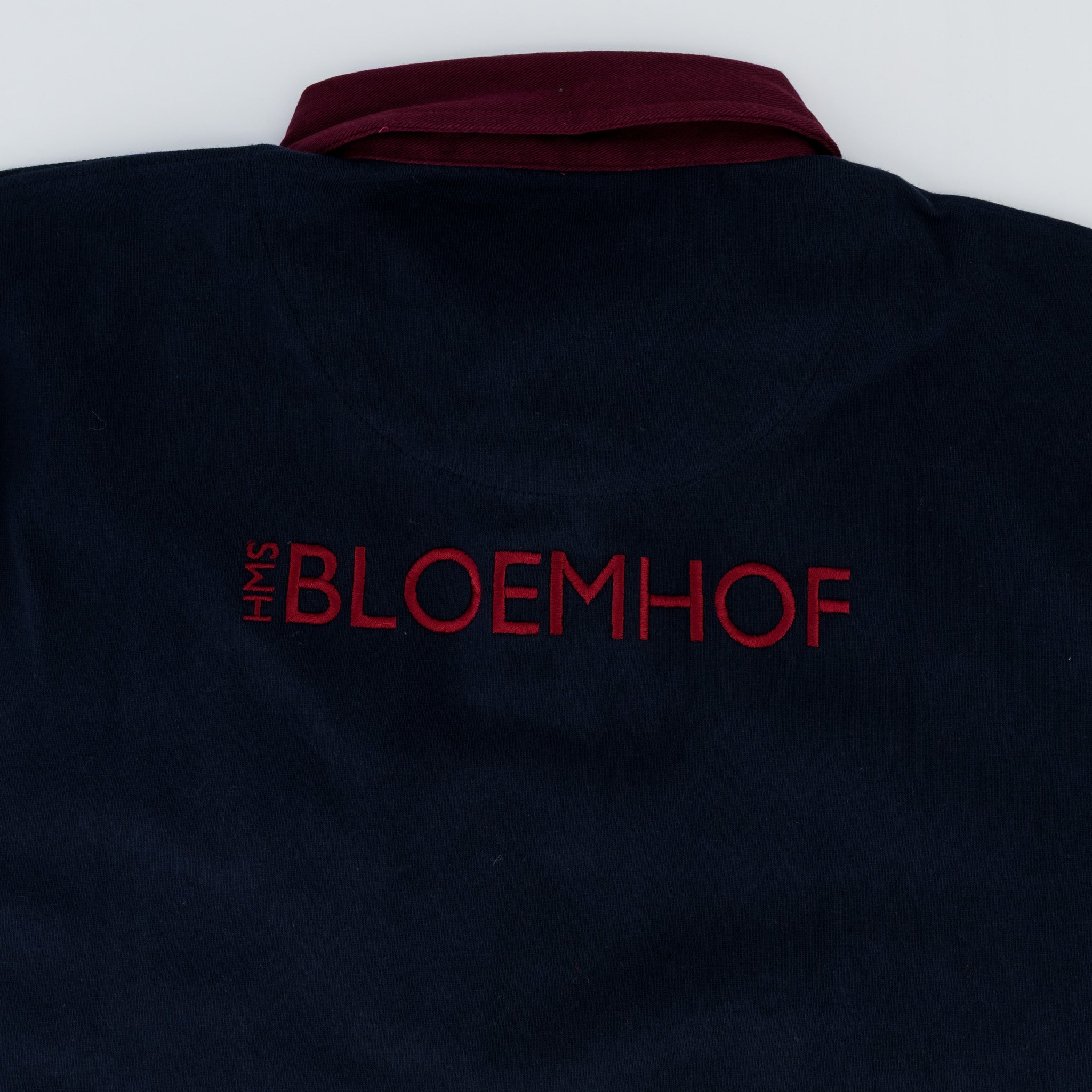 Bloemhof Girls High School LS Rugby Jersey - Navy - Old School