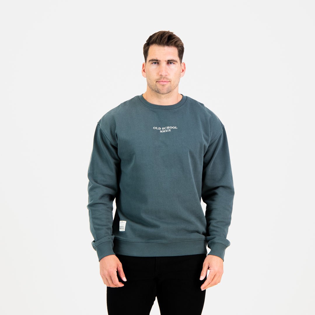 Crew Neck - Moonstone - Old School