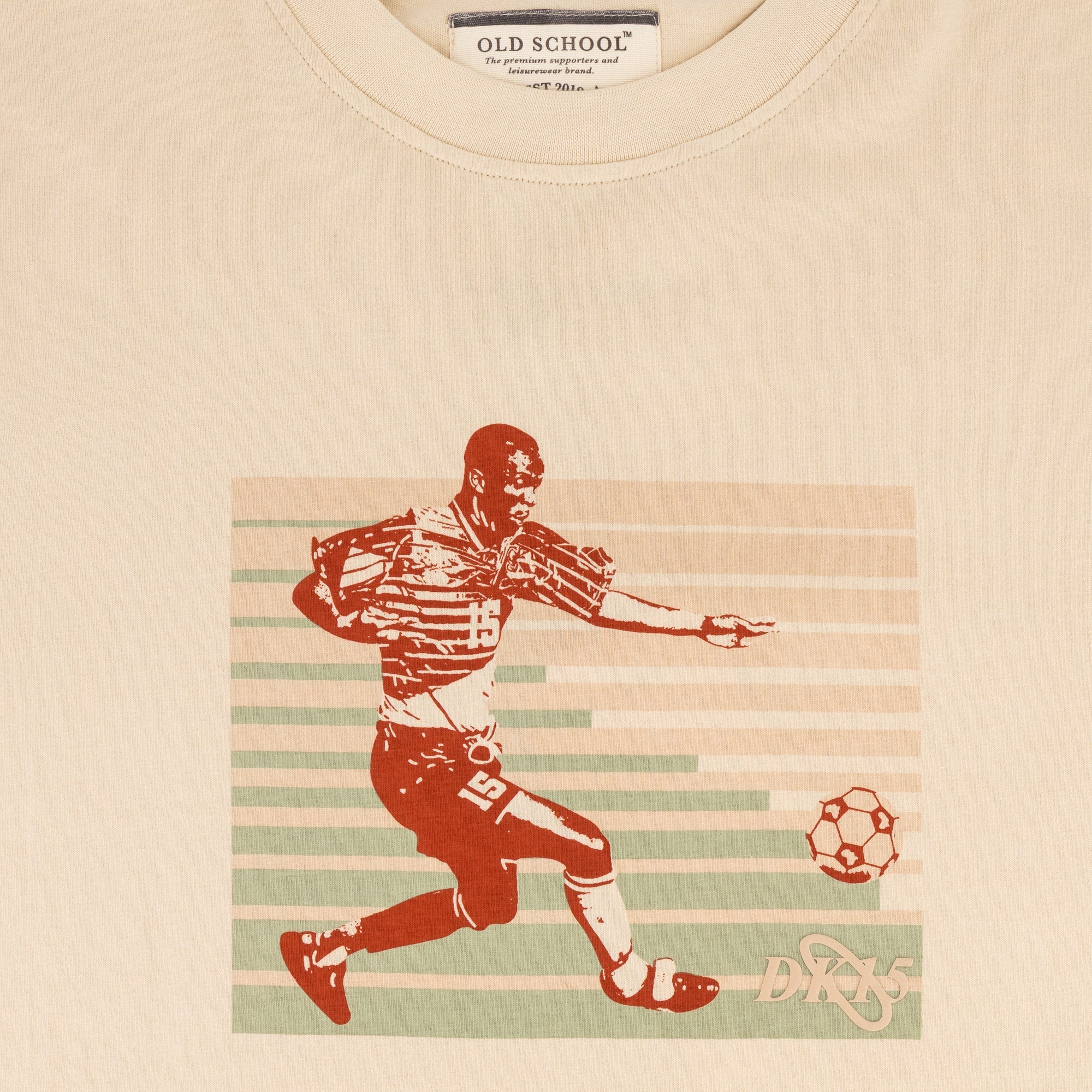 Doctor Khumalo 15 Regular Crew Tee - Ivory - Old School