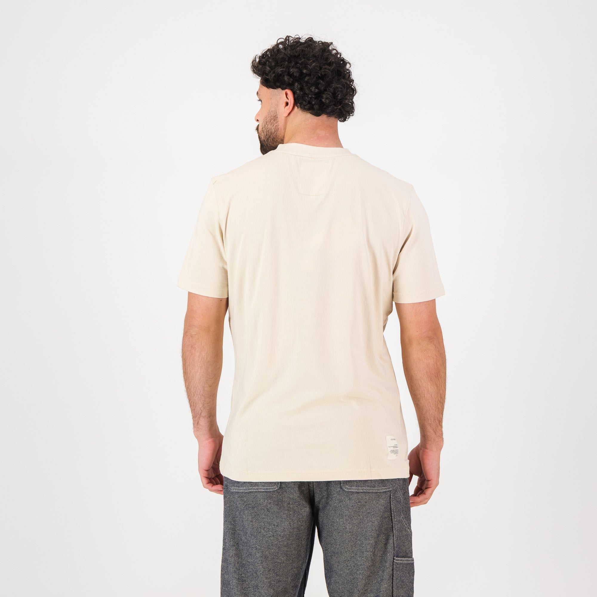 Doctor Khumalo 15 Regular Crew Tee - Ivory - Old School