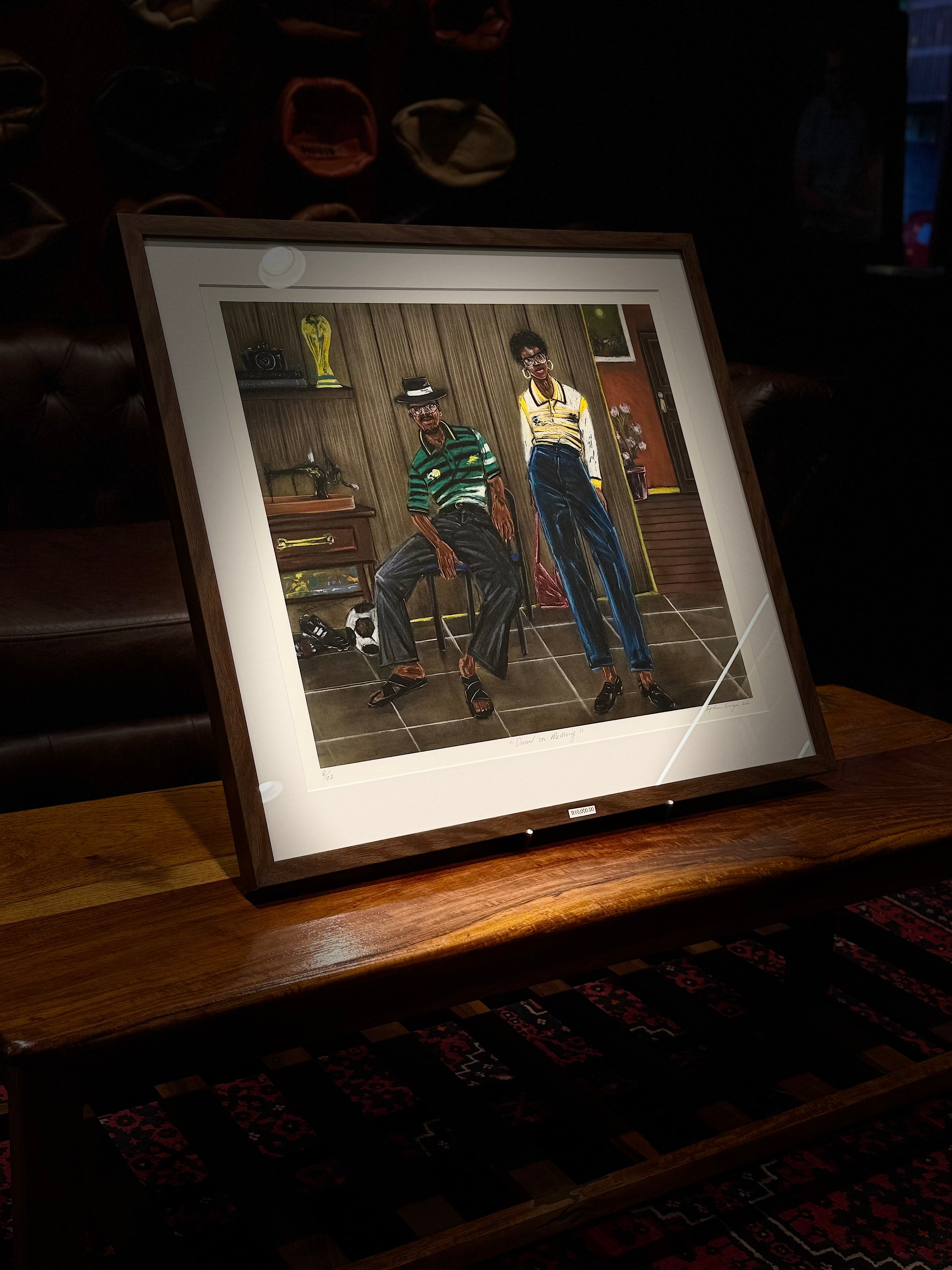 Stephen Langa x Old School: Bafana Bafana Heritage Print
