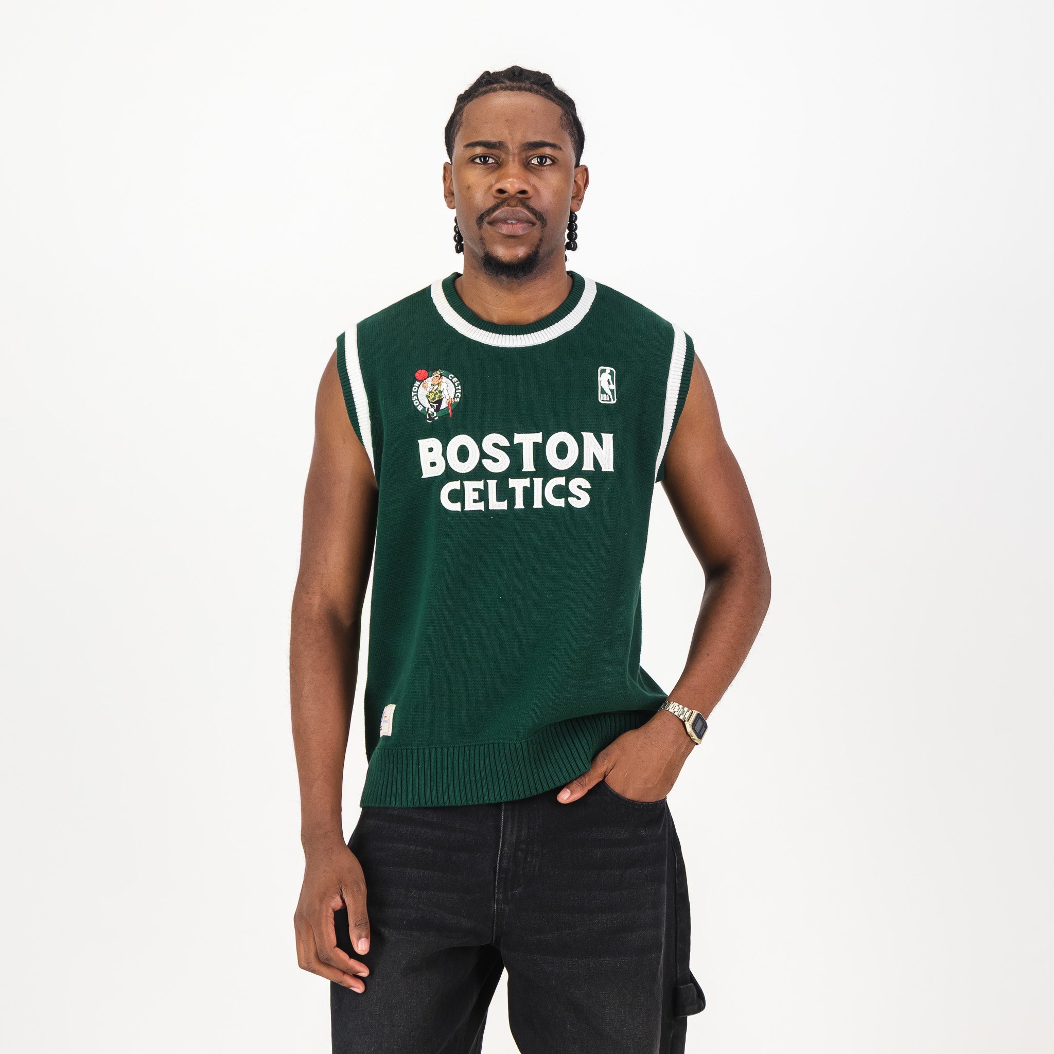 NBA Boston Celtics Knitwear Vest - Old School