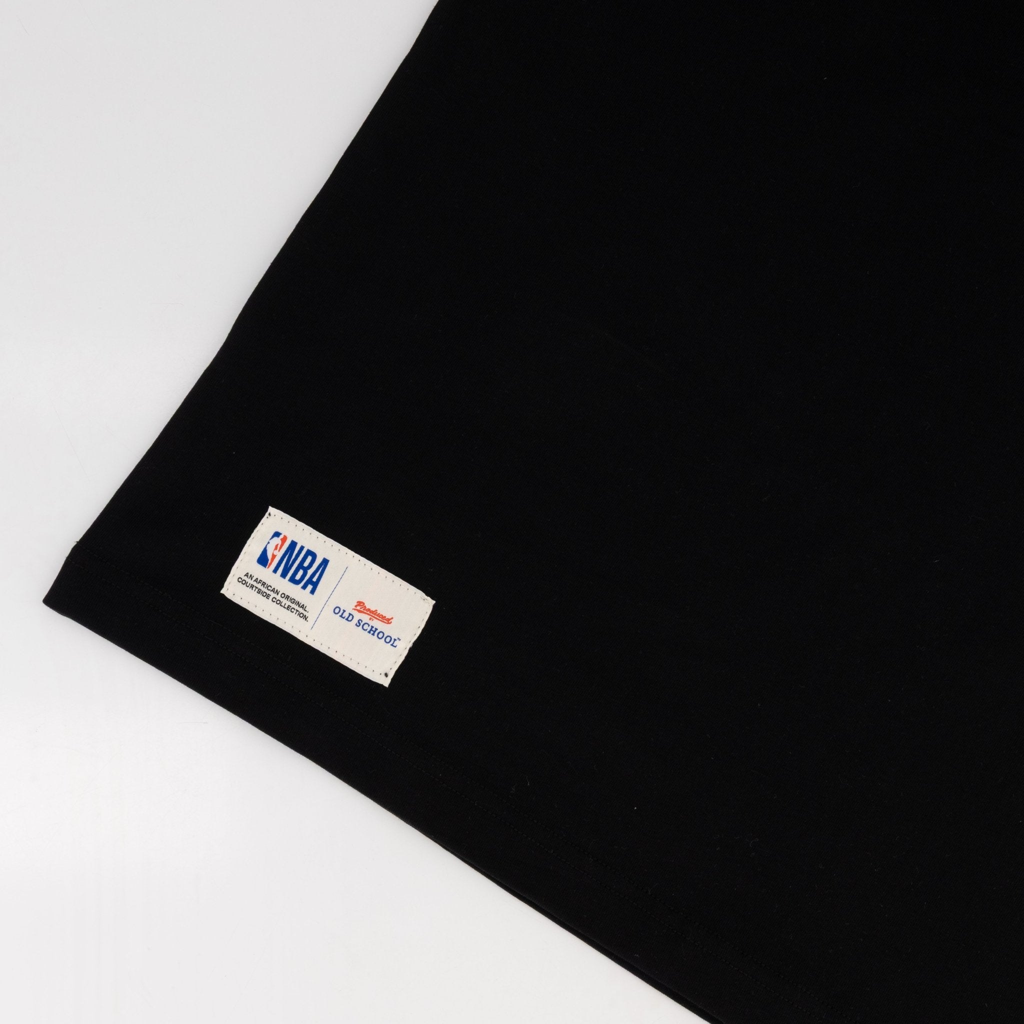 NBA Chicago Bulls Boxy Tee - Black - Old School