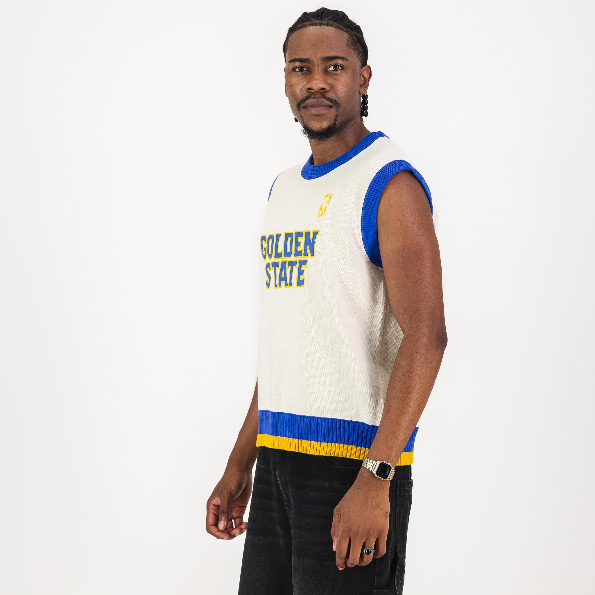 NBA Golden State Warriors Knitwear Vest - Old School