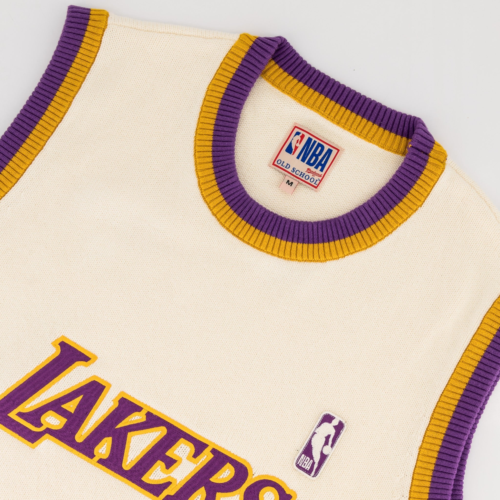 LOS ANGELES LAKERS リバースウィーブ 90s NBA NBA LA Lakers Knitwear Vest – Old School