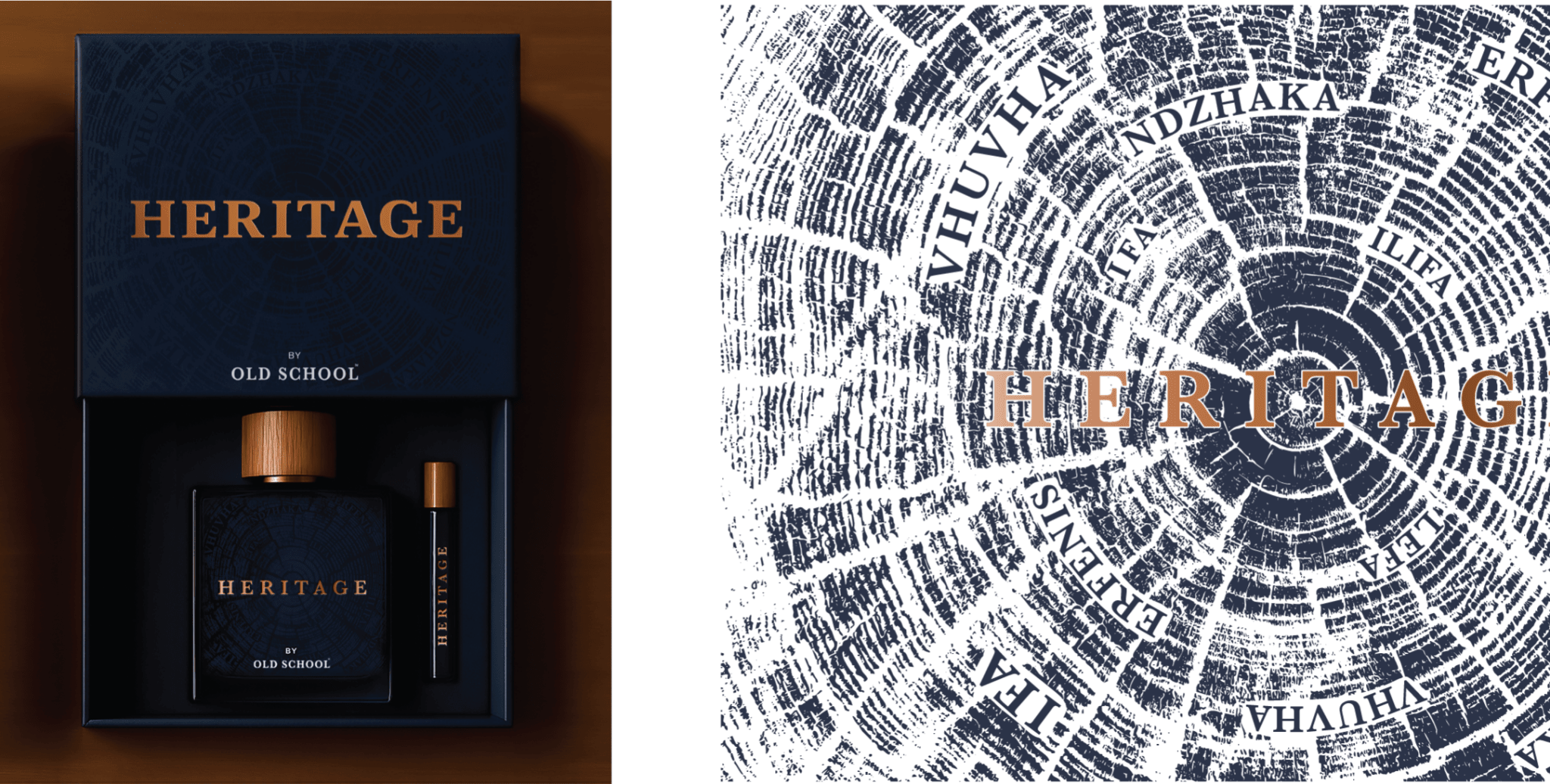 Old School Heritage Fragrance - Navy - Old School