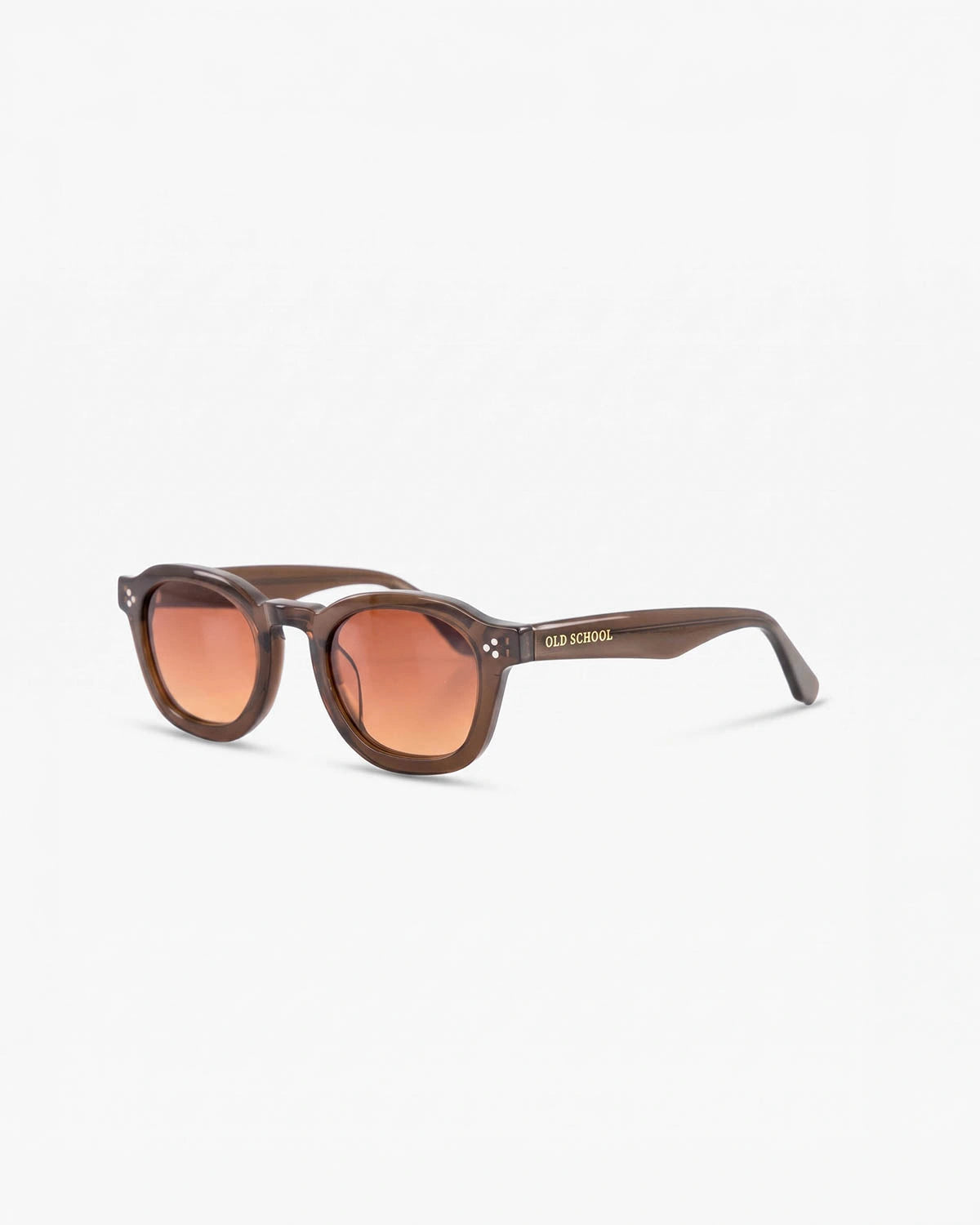 Old School Leisure Heritage Acetate Sunglasses – Tobacco Brown