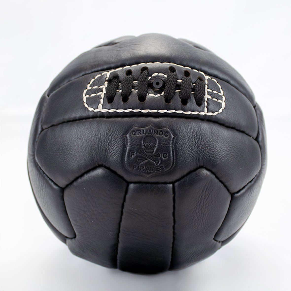 Orlando Pirates Genuine Leather Soccer Ball - Old School