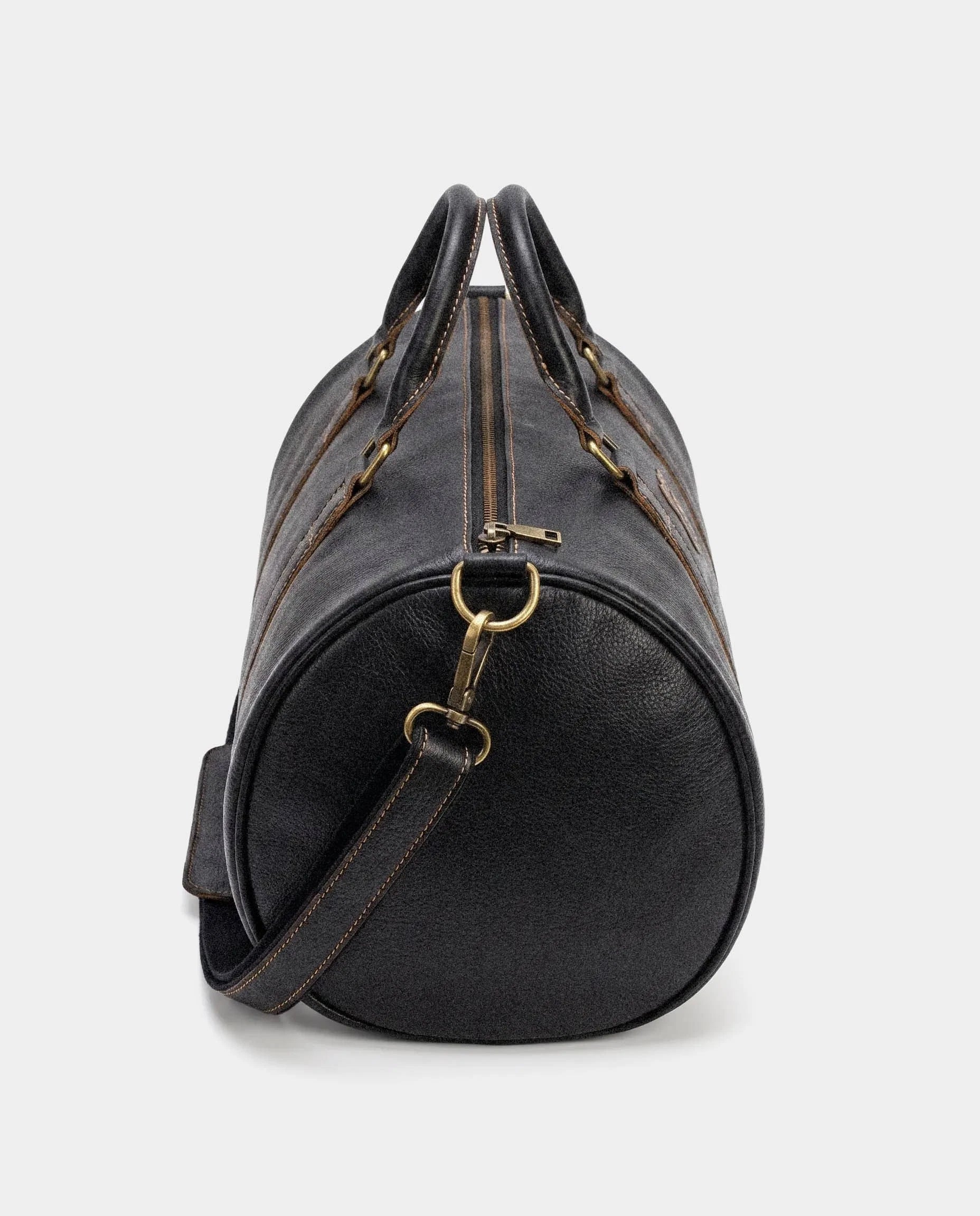 Orlando Pirates Leather Duffel Bag Black