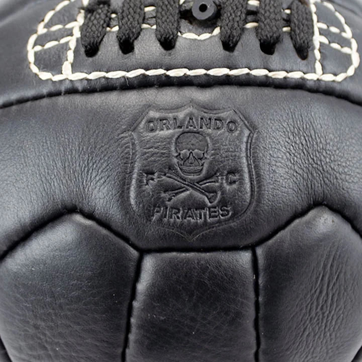 Orlando Pirates Leather Soccer Ball-Black