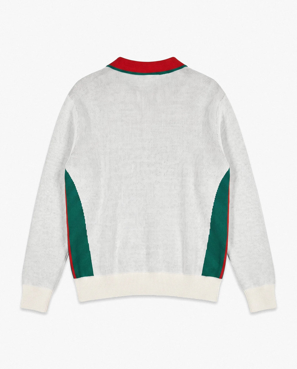 Portugal Legacy Knit LS Polo White