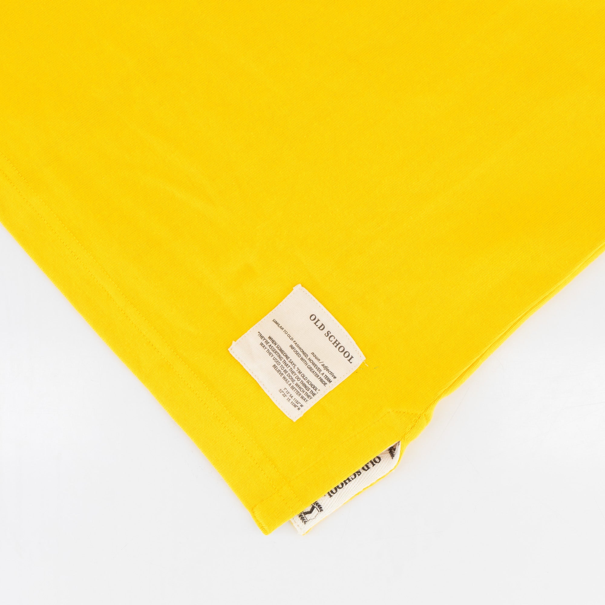 SA Supporters Flag SA LS Rugby Jersey - Spectra Yellow - Old School