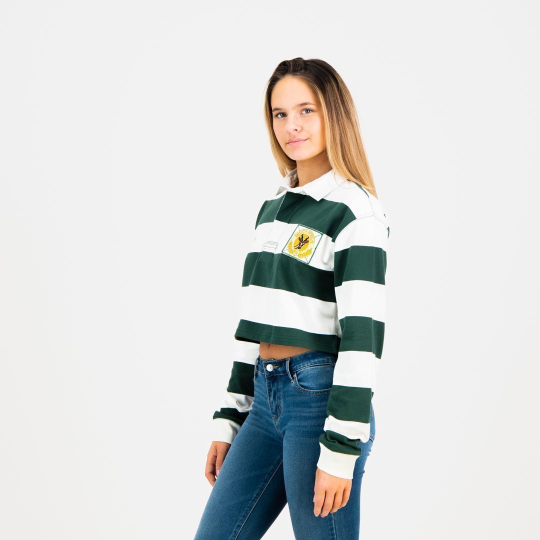 SA Supporters Jersey - Crop Striped Long Sleeve - Old School