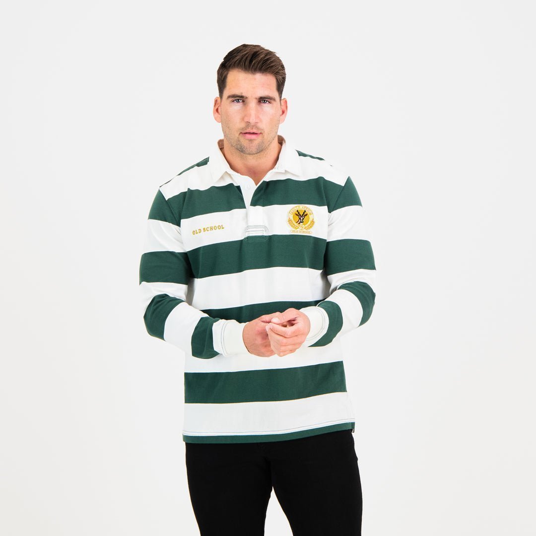 SA Supporters Jersey - Striped Long Sleeve - Old School