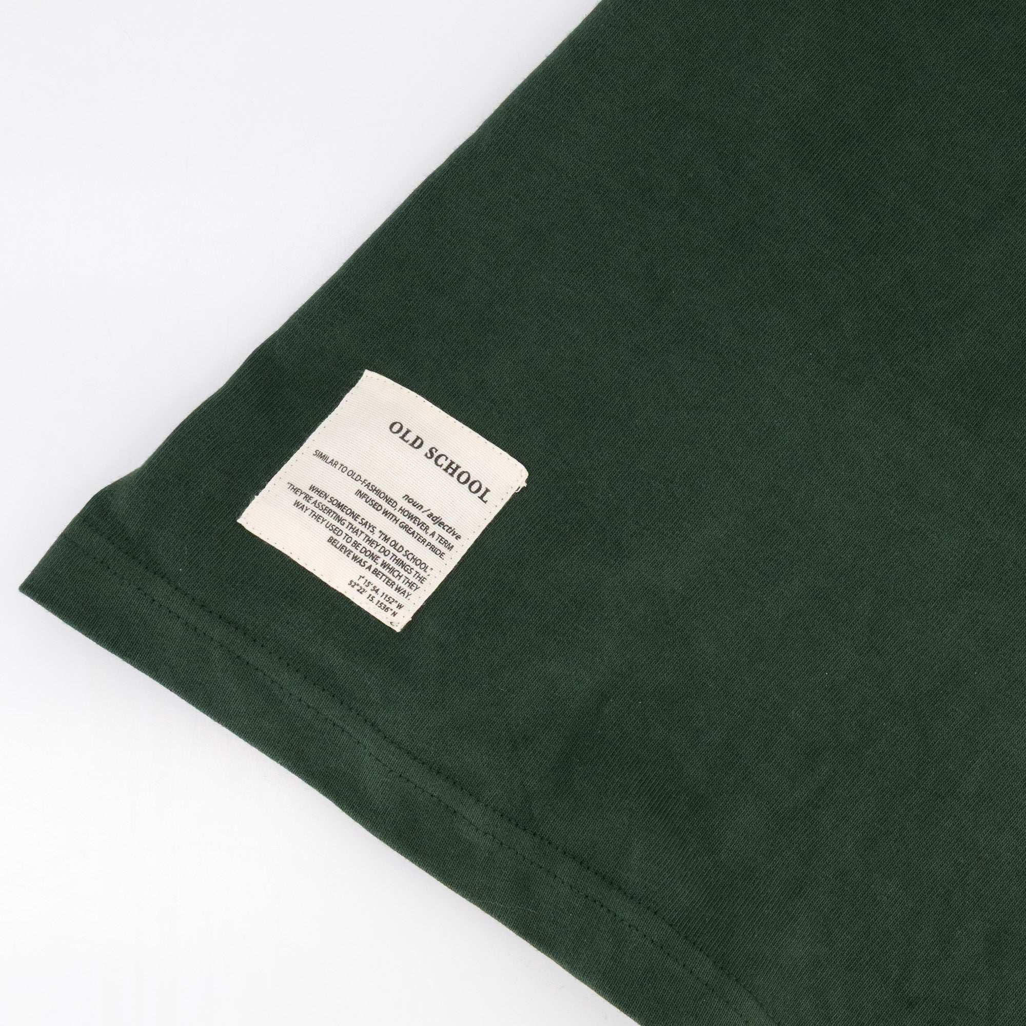 SA Supporters Styled LS Rugby Jersey - OS Green - Old School