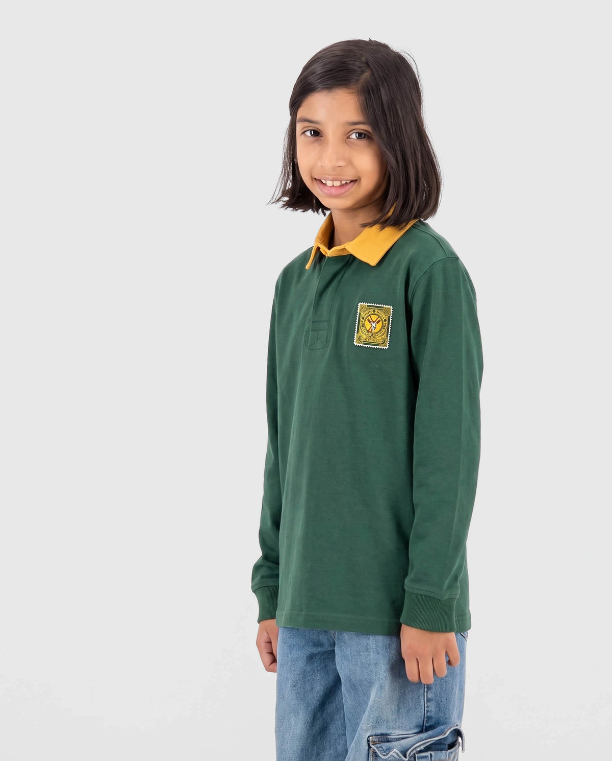 SA Supporters Kids Signature LS Rugby Jersey