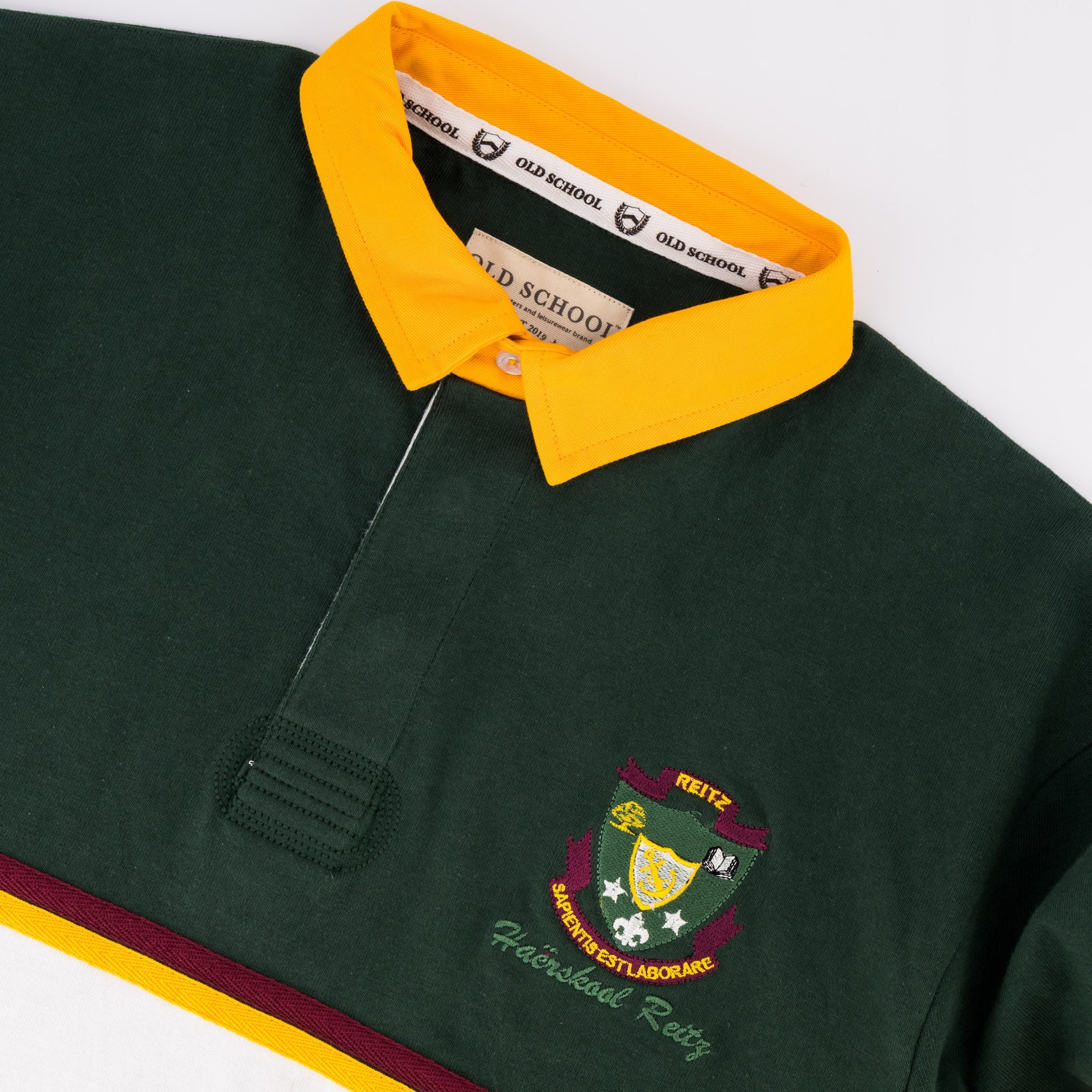 Schools Hoerskool Reitz Rugby Jersey Cut & Sew Mixed - Old School