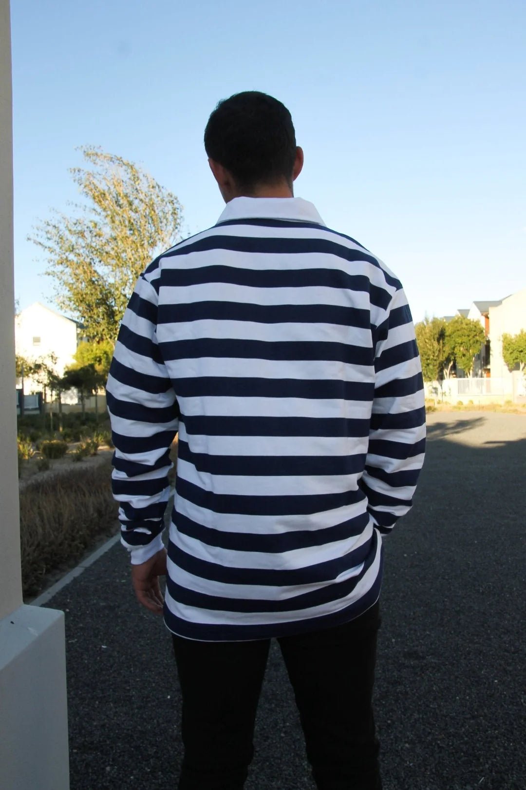 Schools Ikeys Varsity Cup LS Rugby Jersey - Navy - Old School