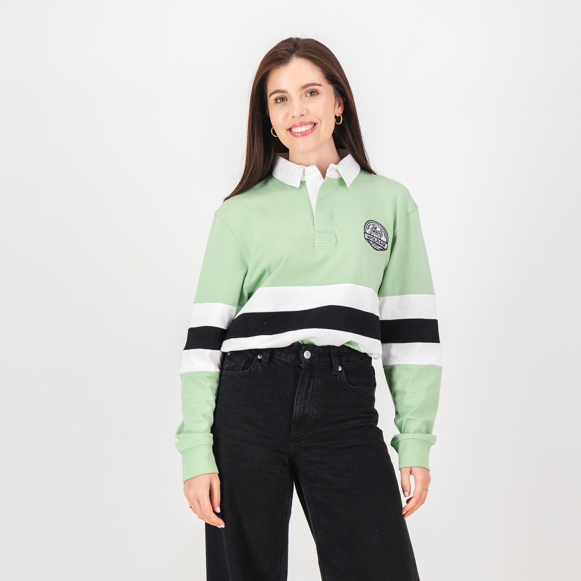 Schools Marlow LS Rugby Jersey - Sap Green - Old School