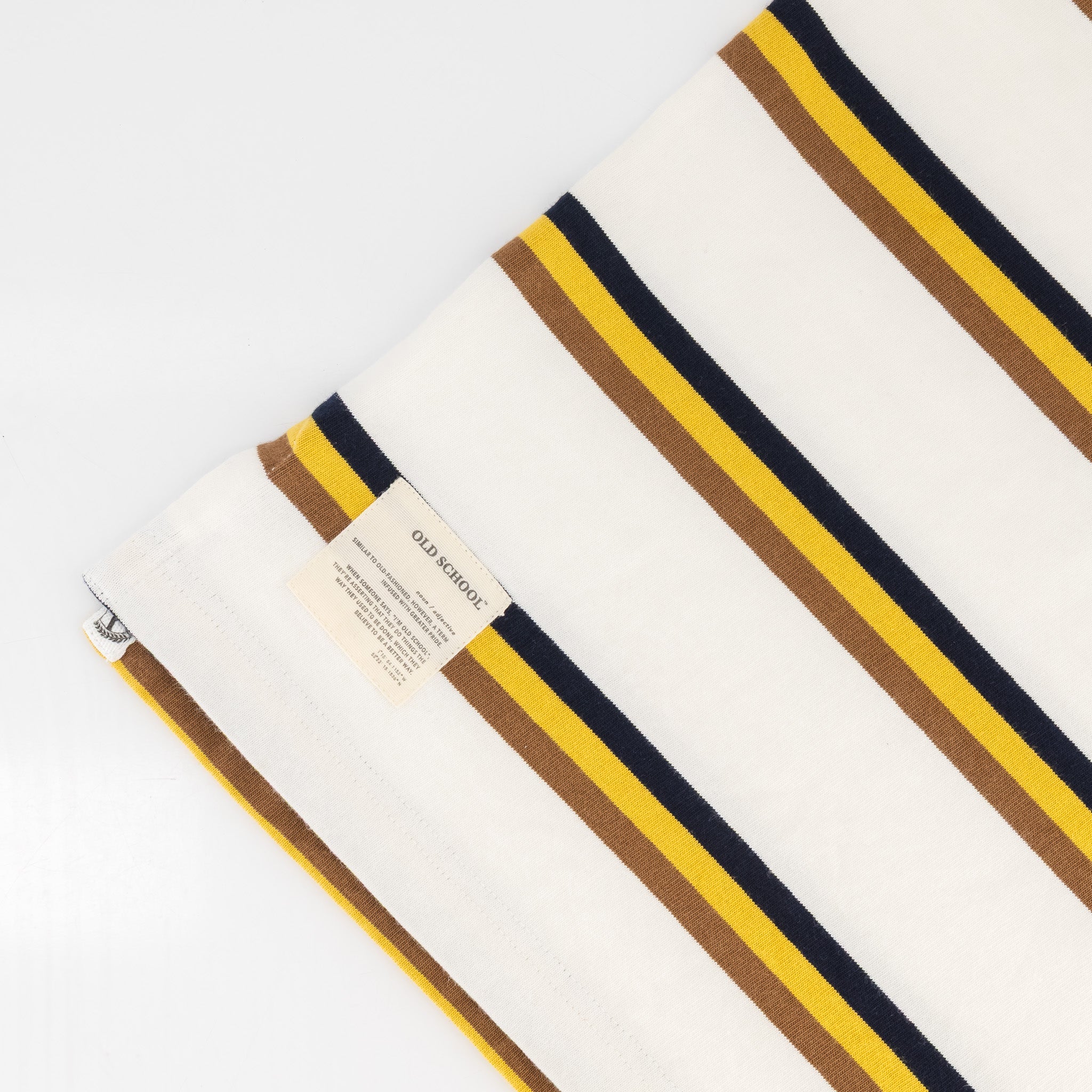 Schools Monument YD LS Rugby Jersey - White - Old School