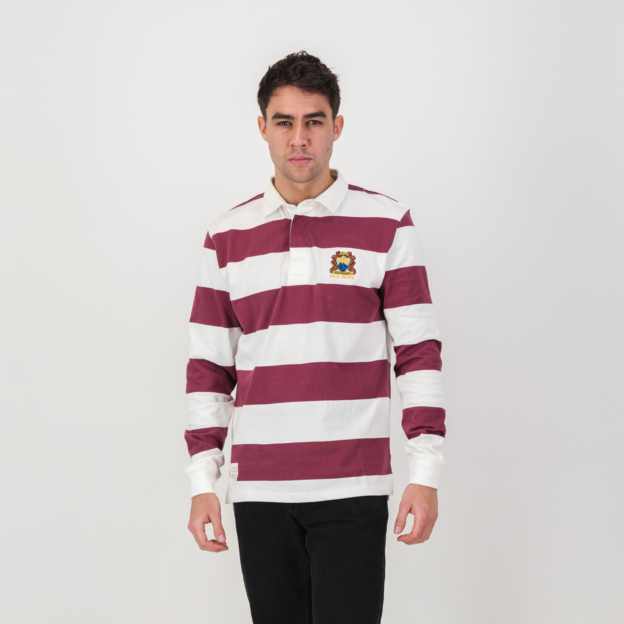 Schools Paul Roos LS Rugby Jersey-White – Old School