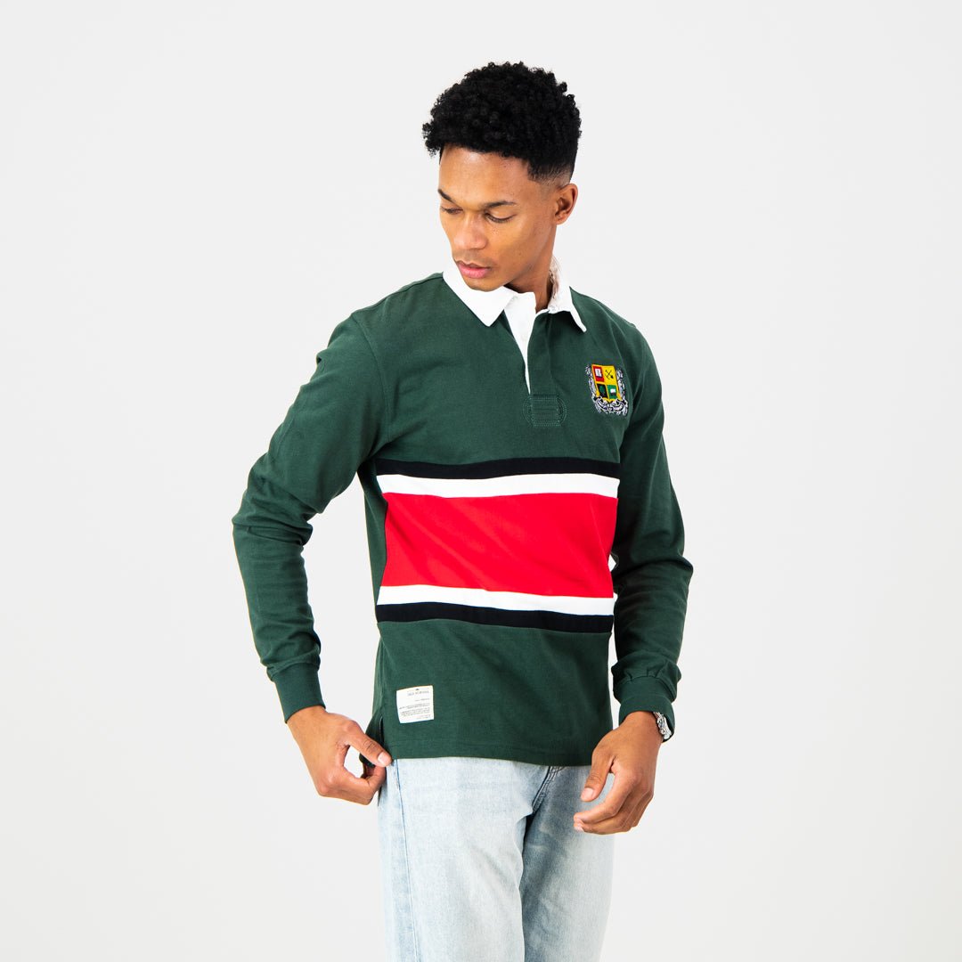 Schools Pretoria Boys LS Rugby Jersey - OS Green - Old School