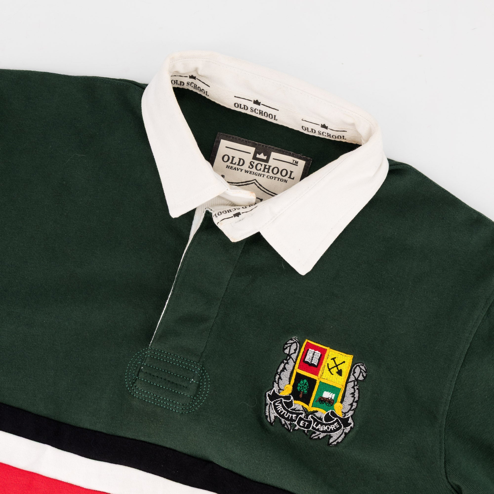 Schools Pretoria Boys LS Rugby Jersey - OS Green - Old School