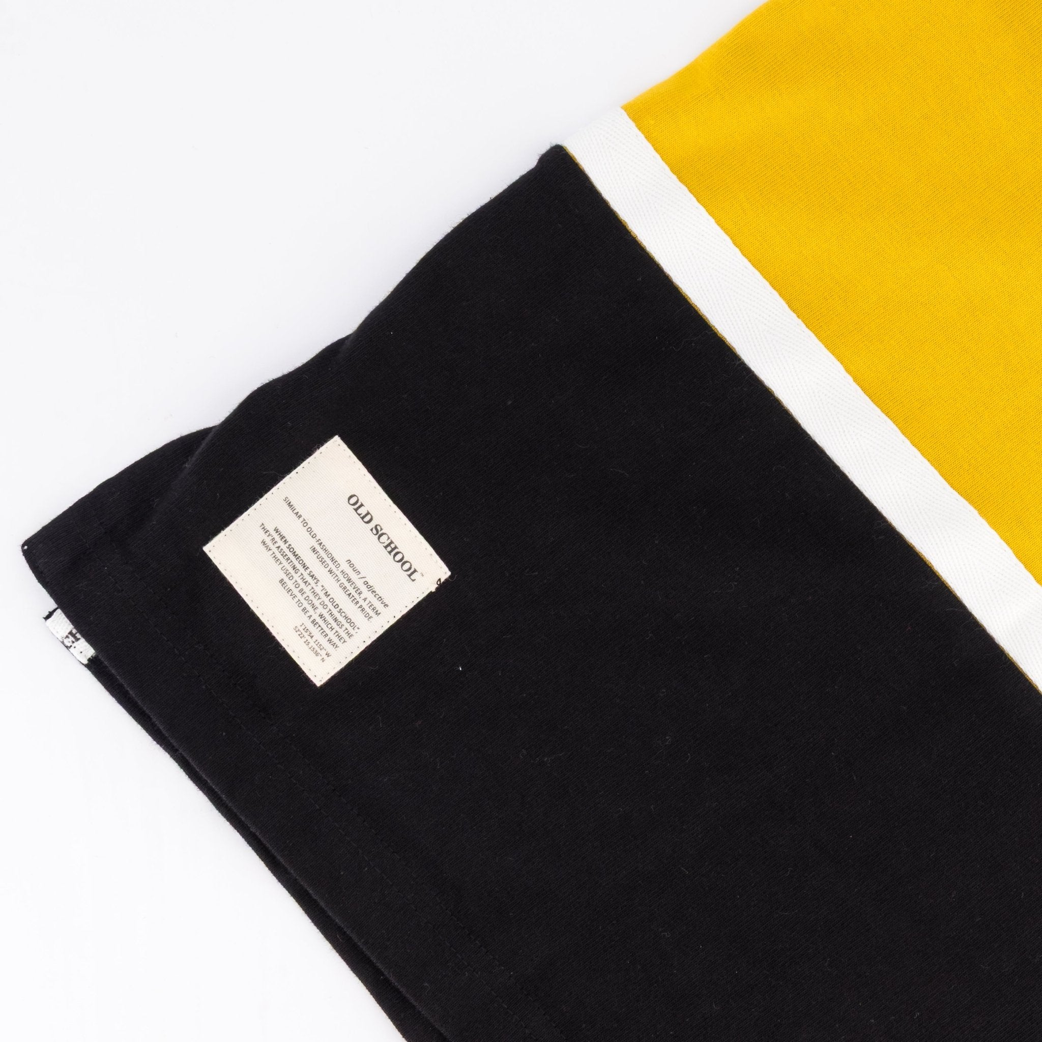 Schools St Johns DSG Cut & Sew LS Rugby Jersey - Black - Old School