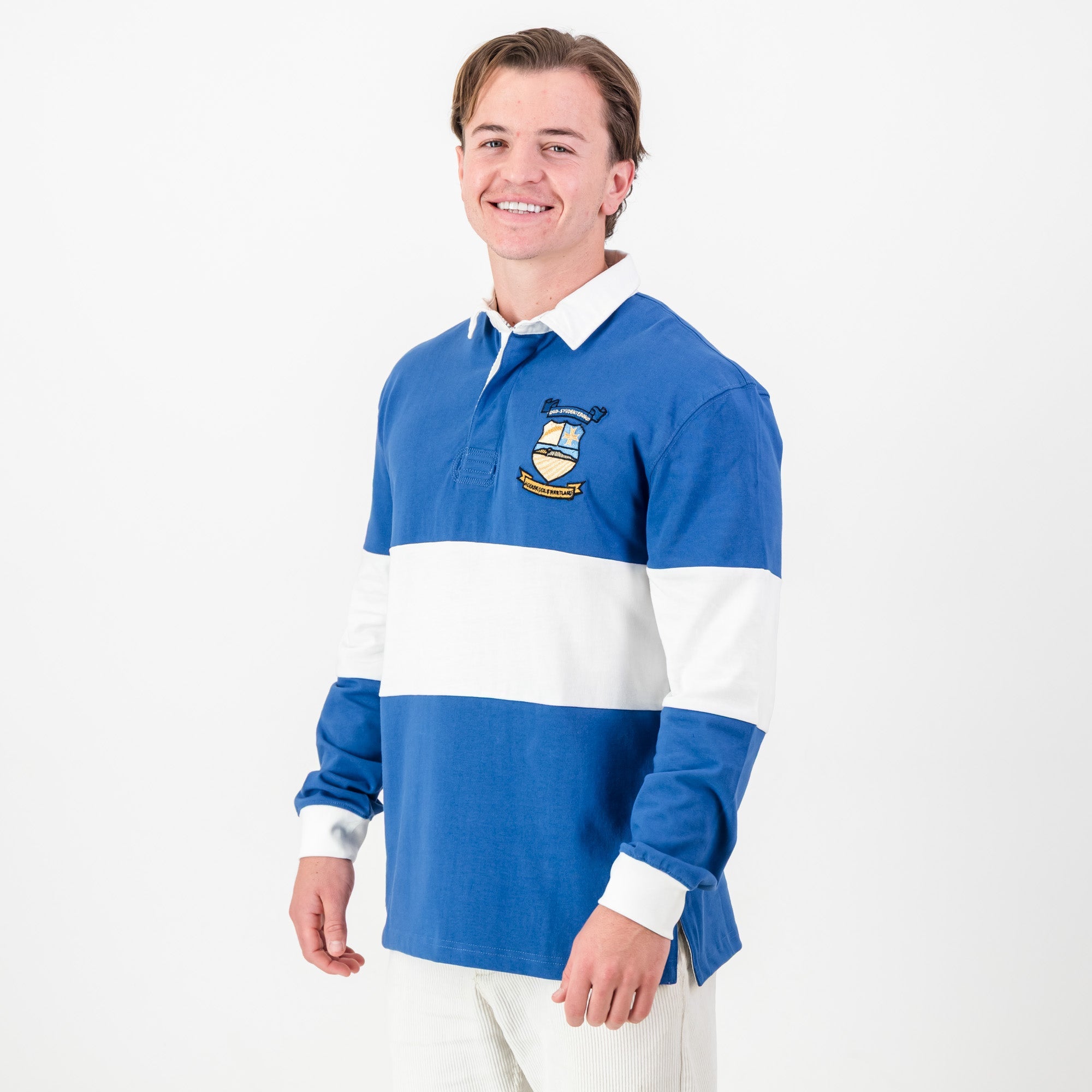 Schools Swartland LS Rugby Jersey-High Tide Blue – Old School