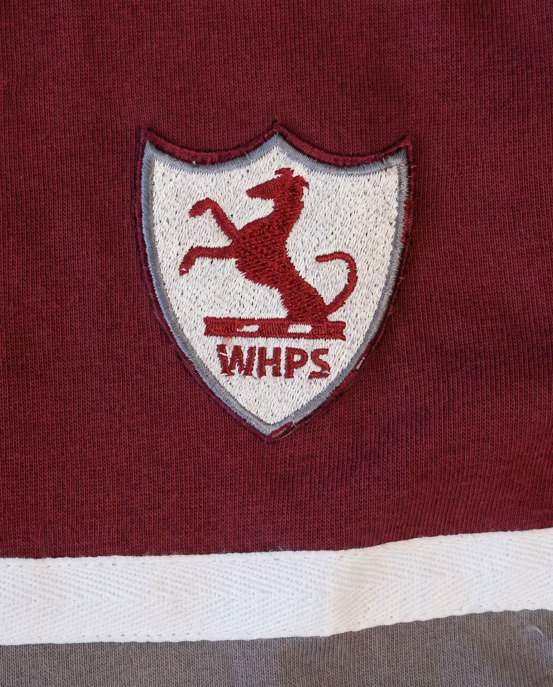 Schools Waterkloof House Long Sleeve Rugby Jersey Cut & Sew Maroon