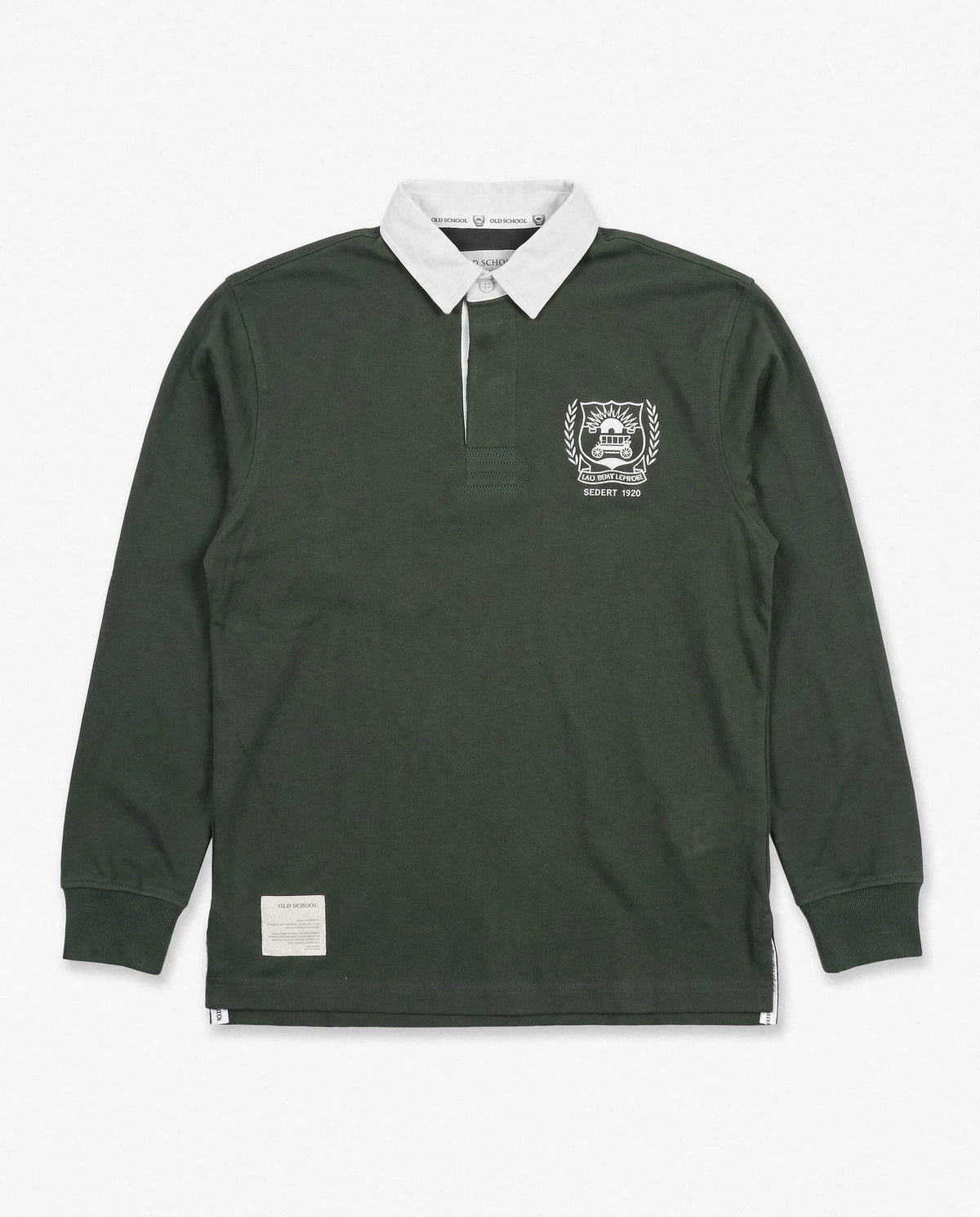 Schools Affies Supporter LS Rugby Jersey Green