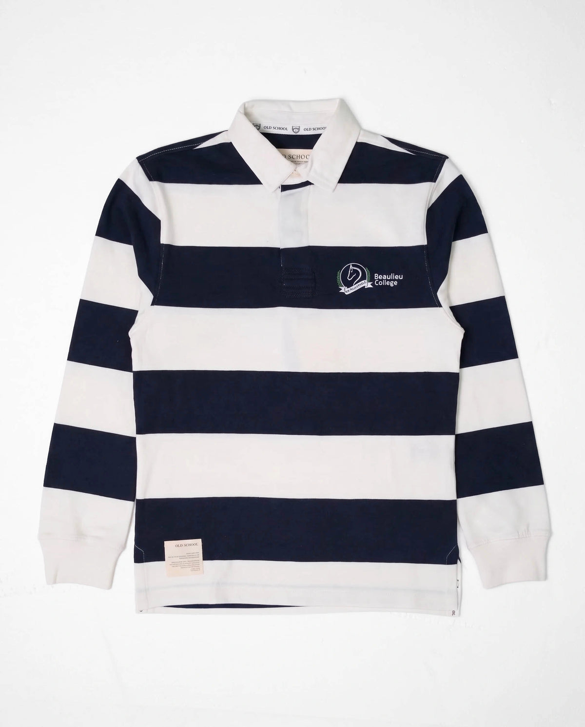 Schools Beaulieu College LS Rugby Jersey Navy