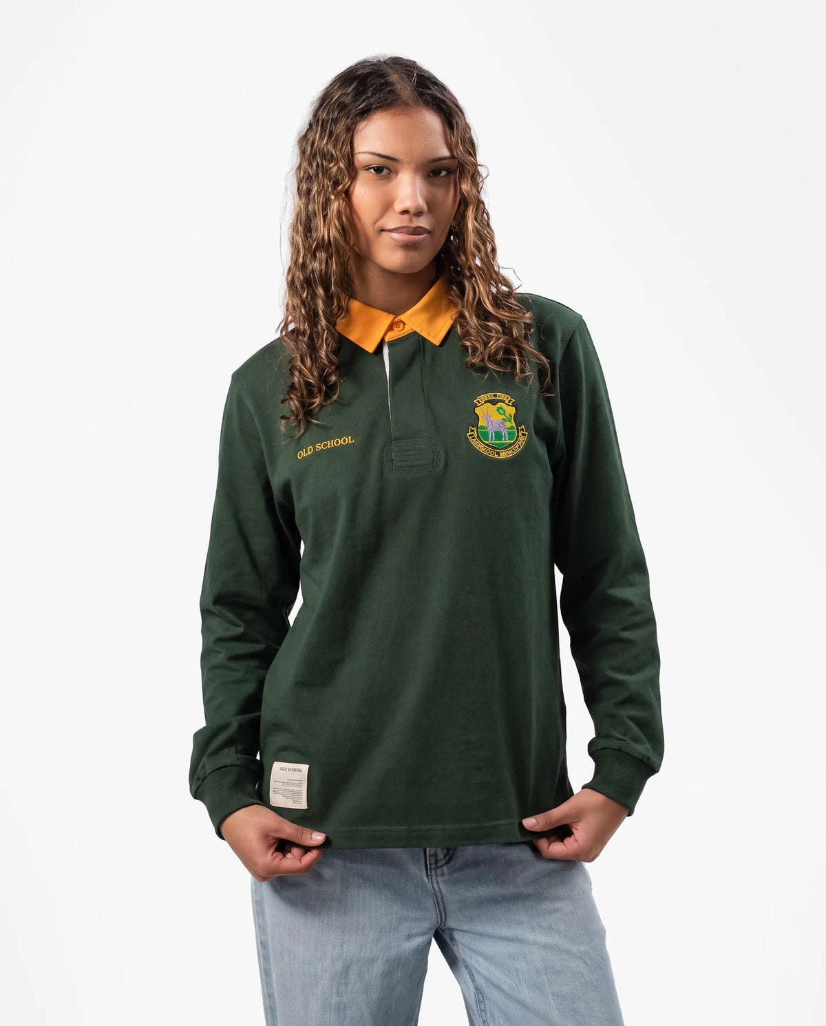 Schools Laerskool Menlopark LS Rugby Jersey Green
