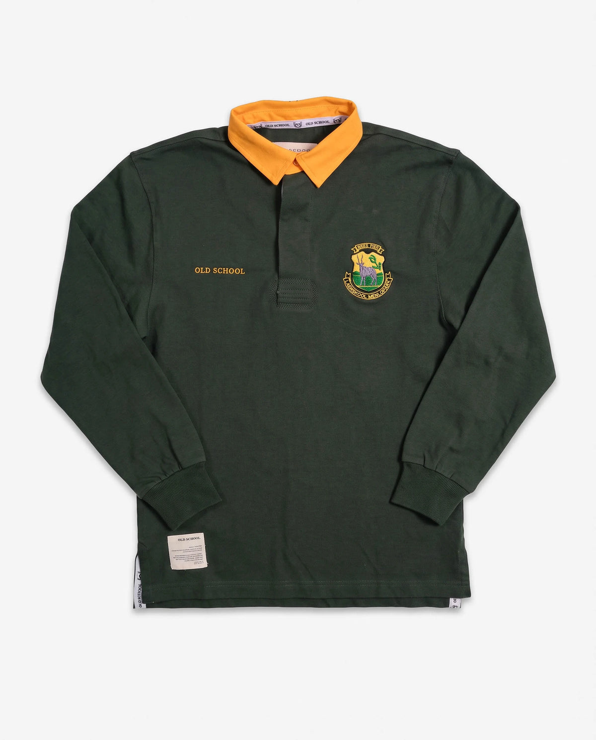 Schools Laerskool Menlopark LS Rugby Jersey Green