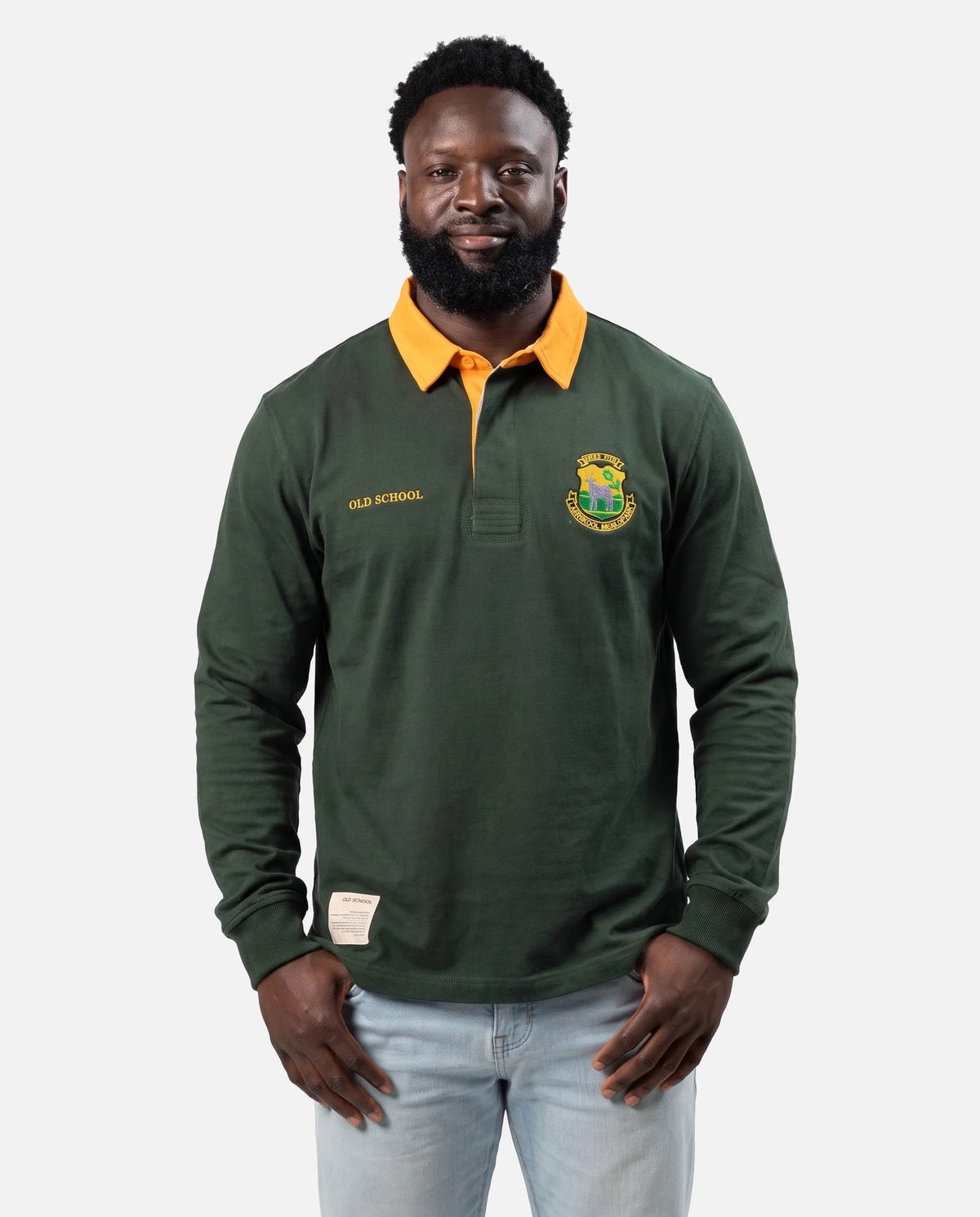 Schools Laerskool Menlopark LS Rugby Jersey Green