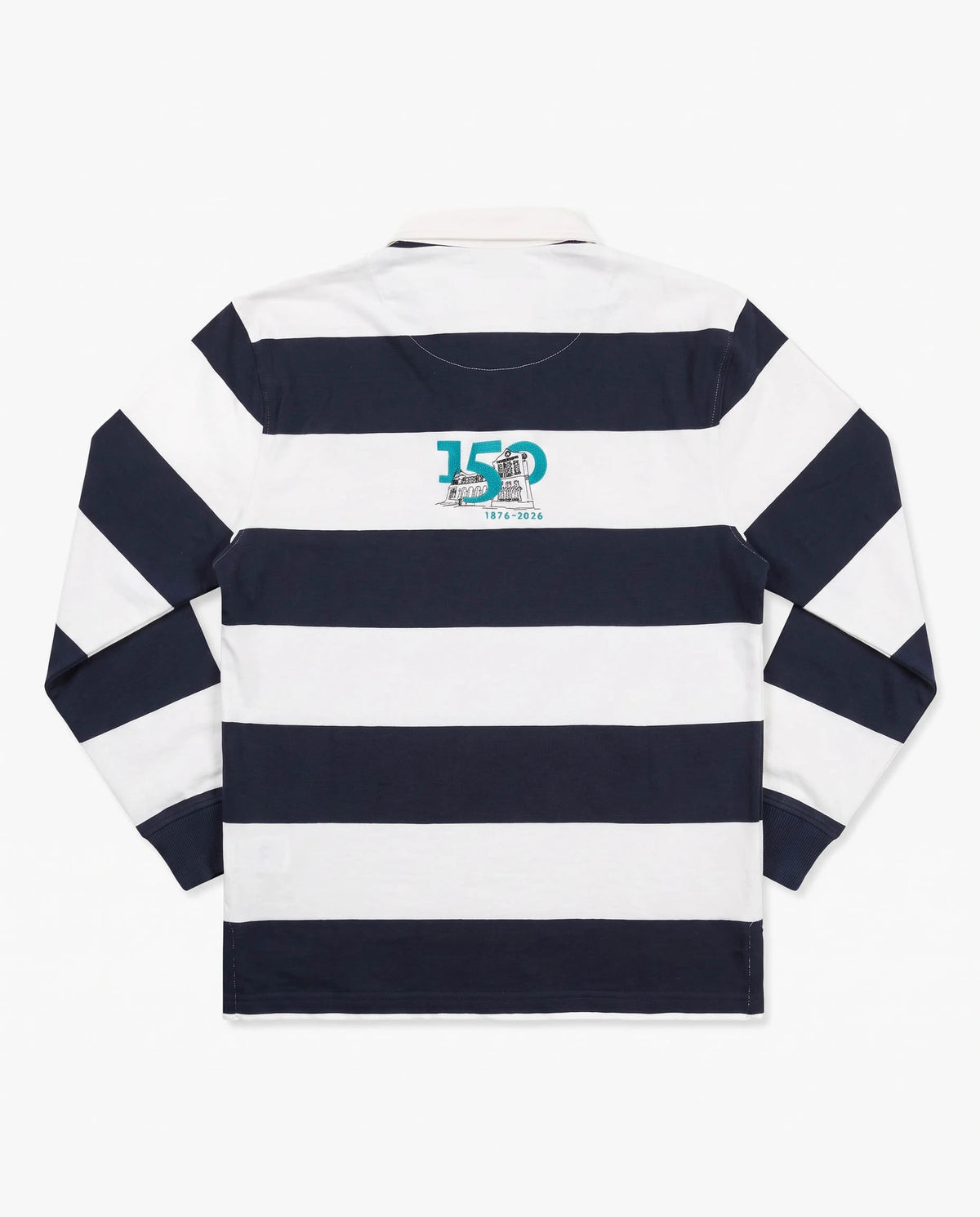 Schools Paarl Girls High Long Sleeve Rugby Jersey Yarn Dye White