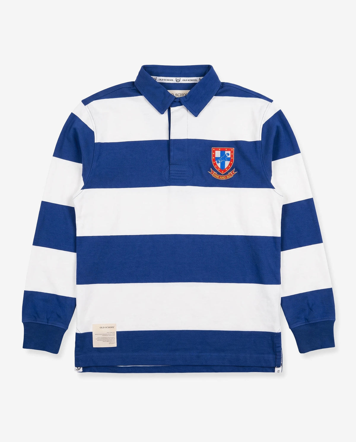 Schools Penryn College Long Sleeve Rugby Jersey 8x8 YD Stripe Navy