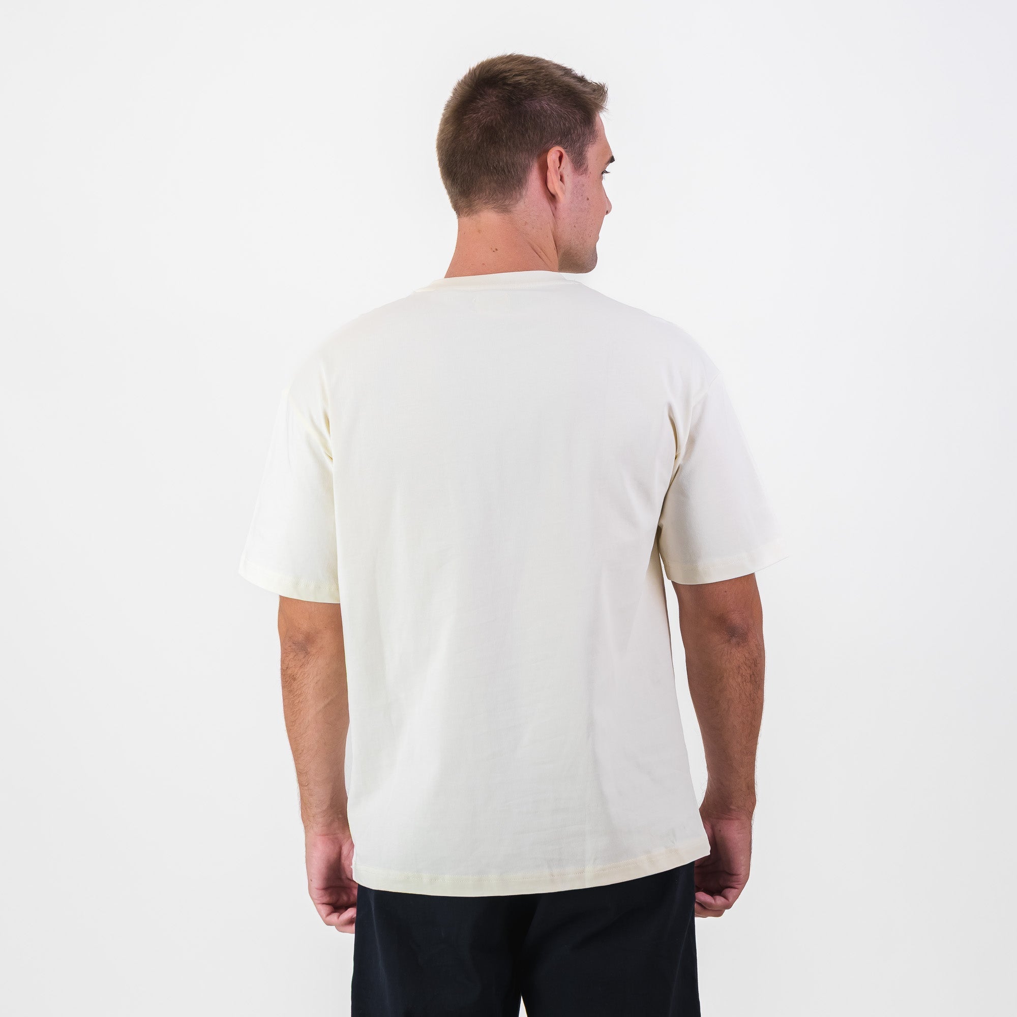 Southern Guards SG Boxy T-Shirt Plain Ivory - Old School