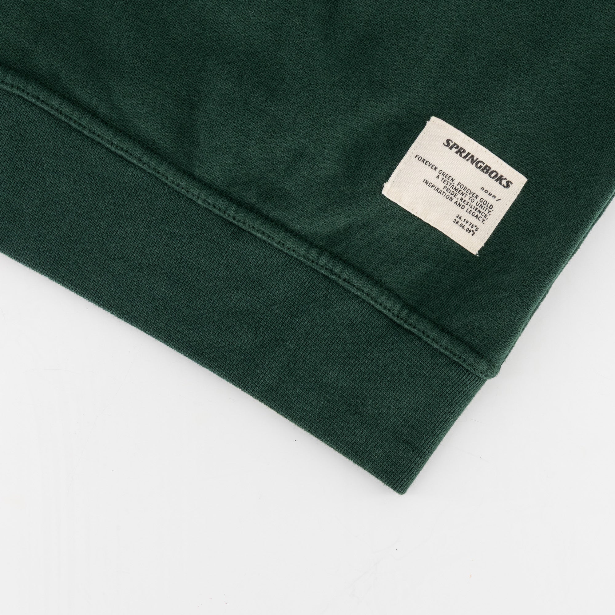 Springboks Essential Nat Embroidered Crew Sweat - Old School