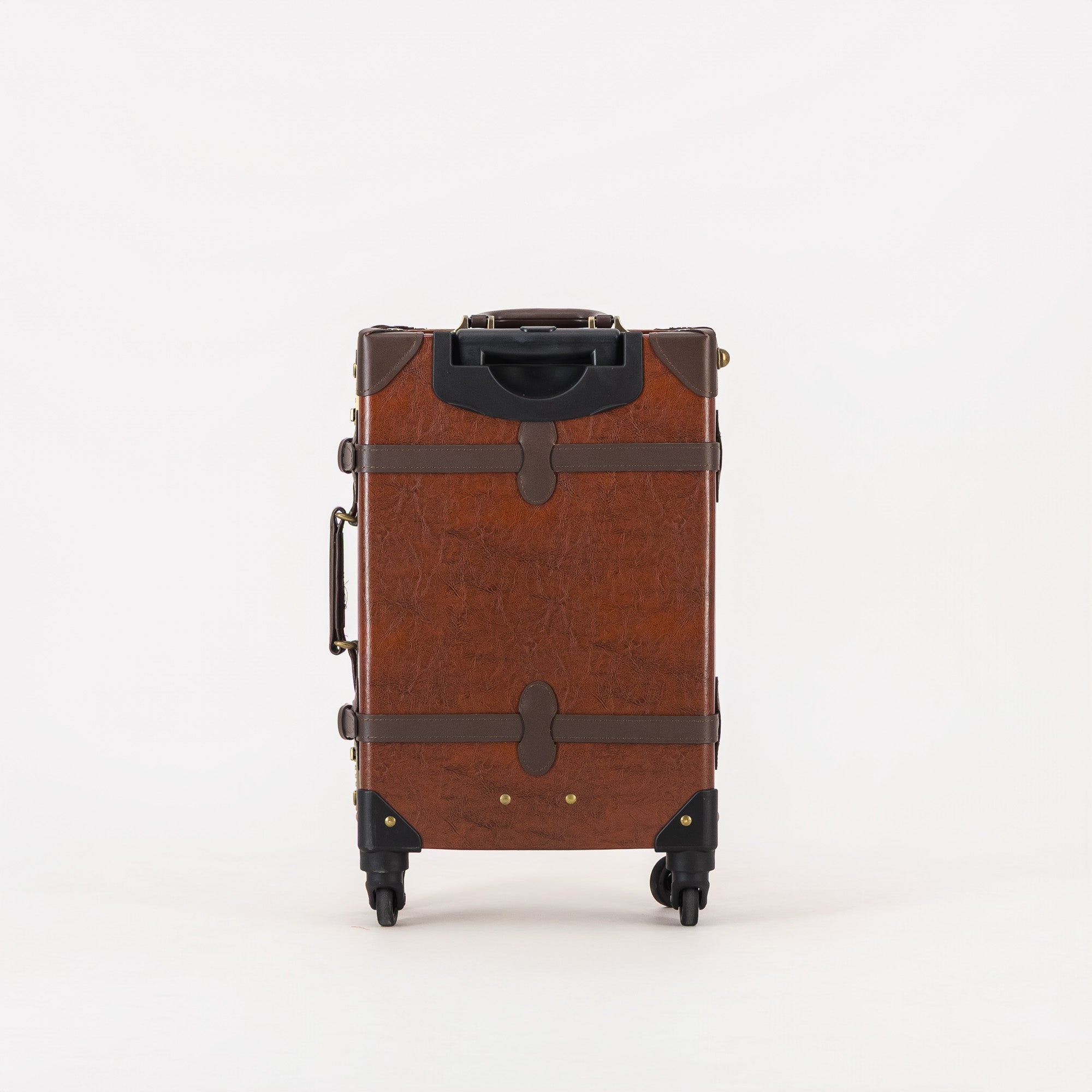 Springboks Leather Embroidered Suitcase - Brown – Old School