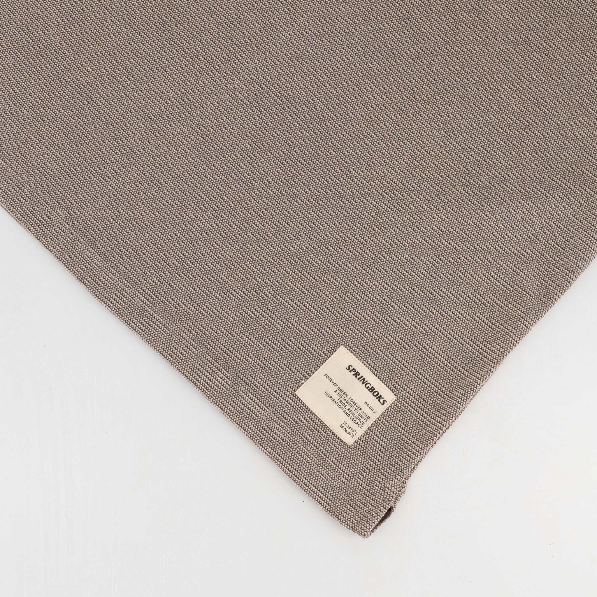 Springboks Pique Striper SS Polo - Tobacco Brown - Old School