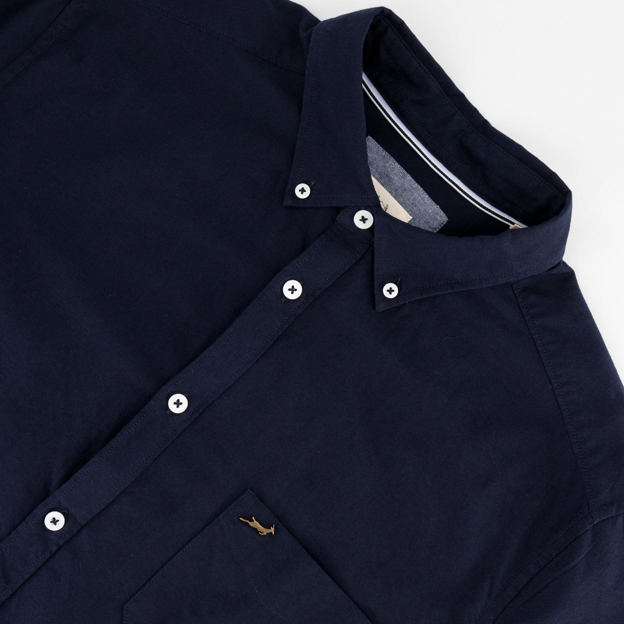 Springboks Premium Oxford Shirt - Navy - Old School