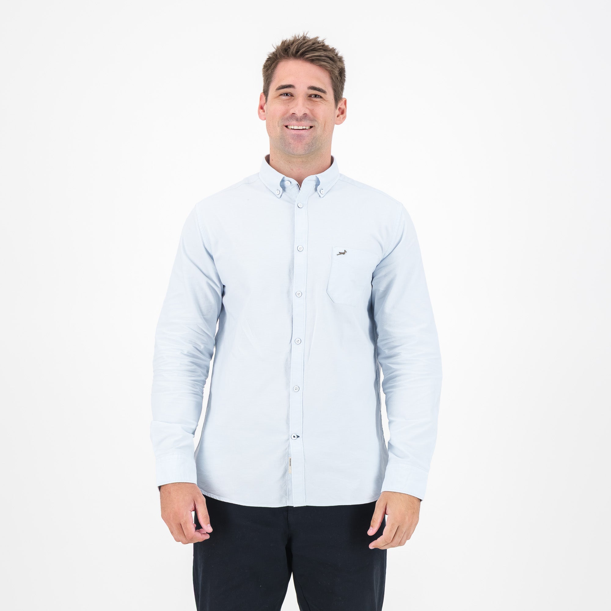 Springboks Premium Oxford Shirt - Skyway - Old School
