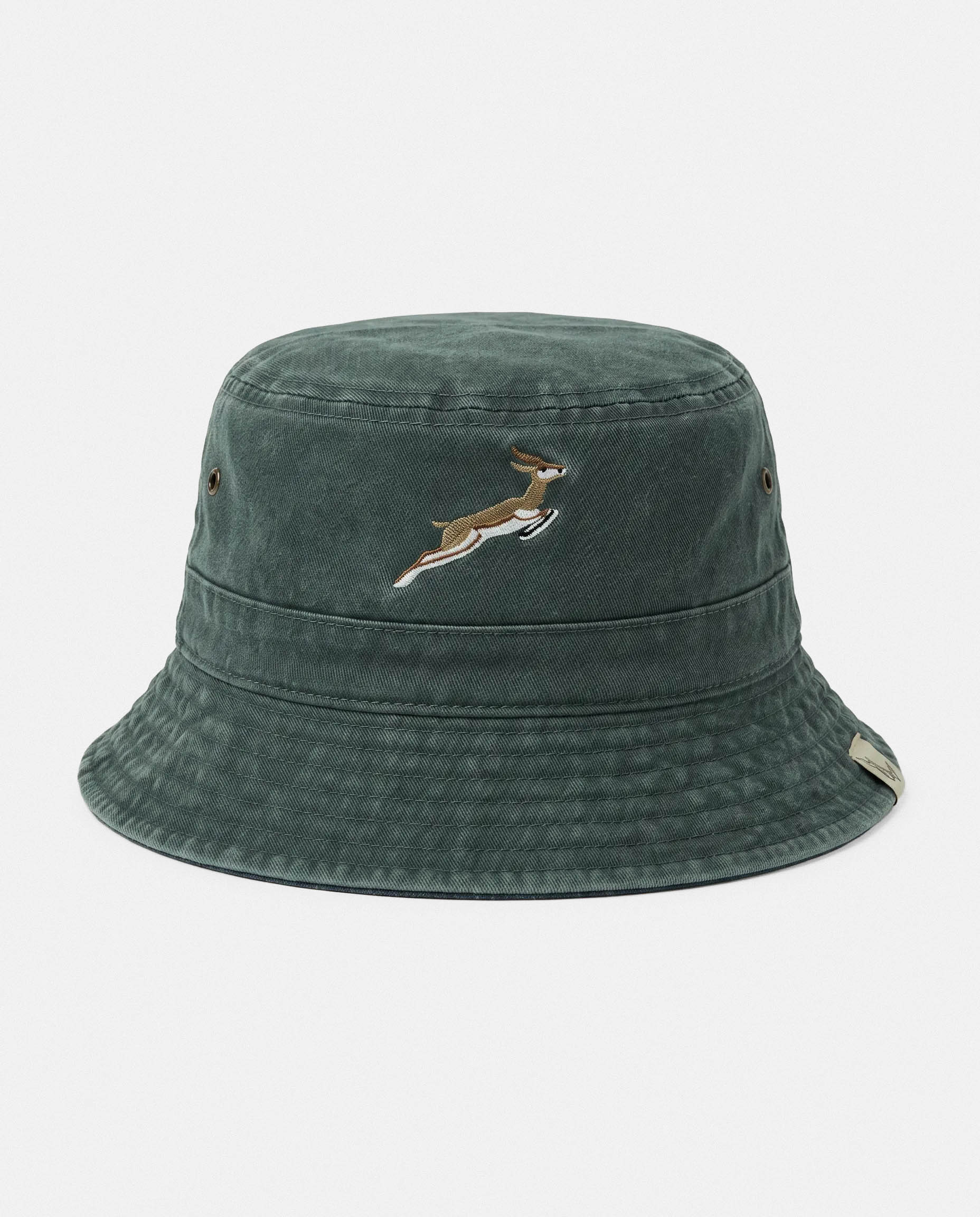 Springboks Reversible Bucket Hat-OS Green